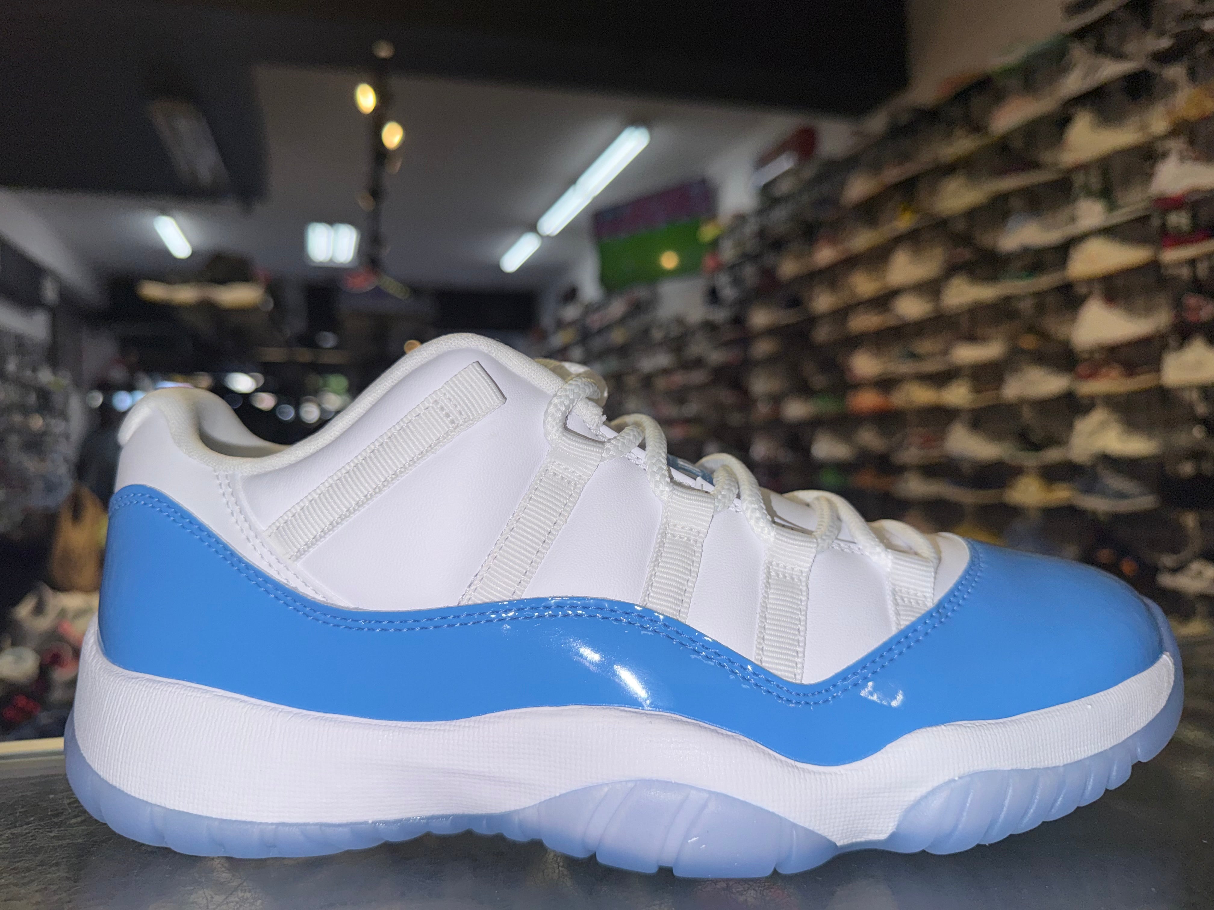 Size 10.5 Air Jordan 11 Low "University Blue" Brand New