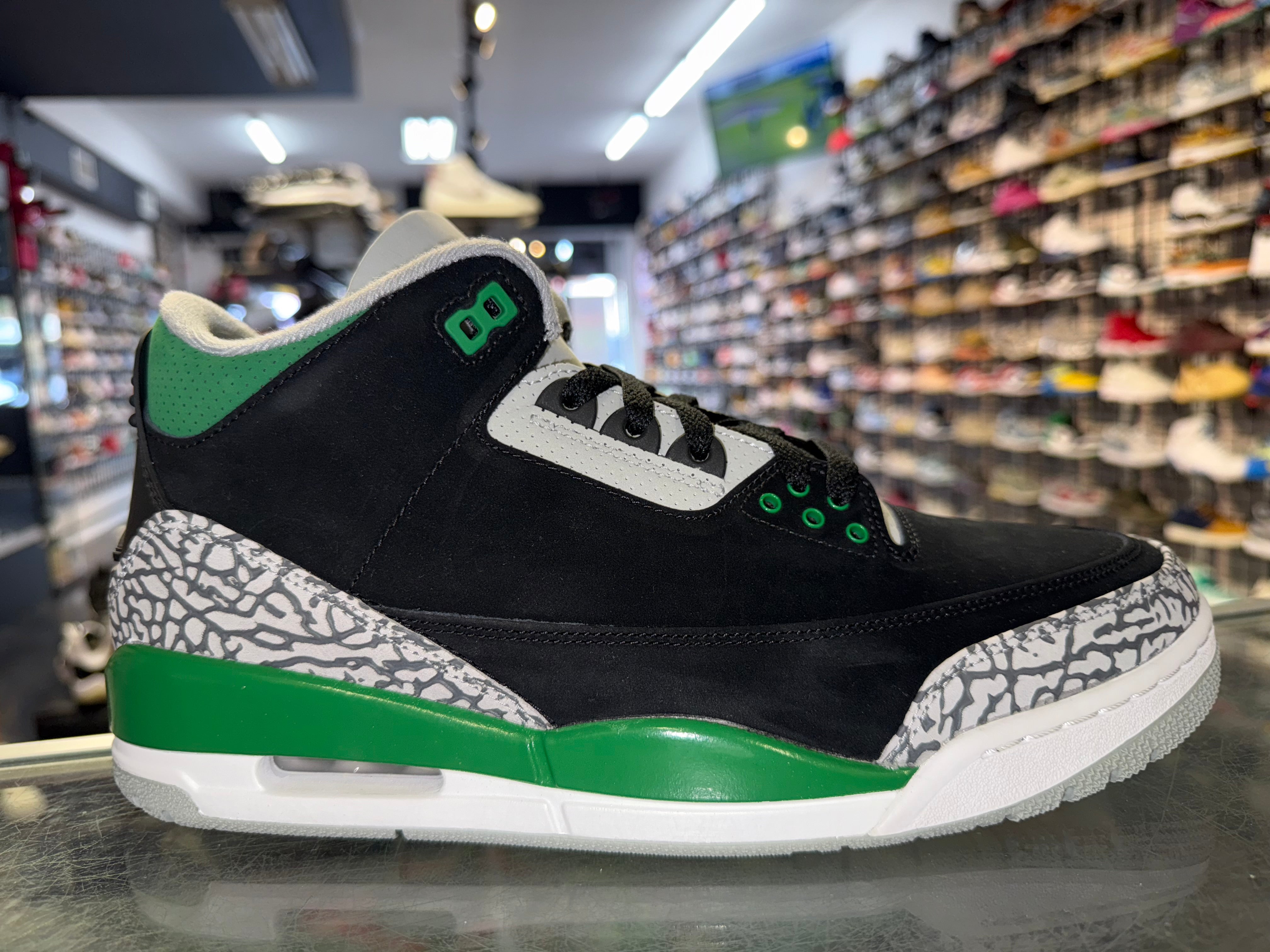 Size 12 Air Jordan 3 "Pine Green" Brand New
