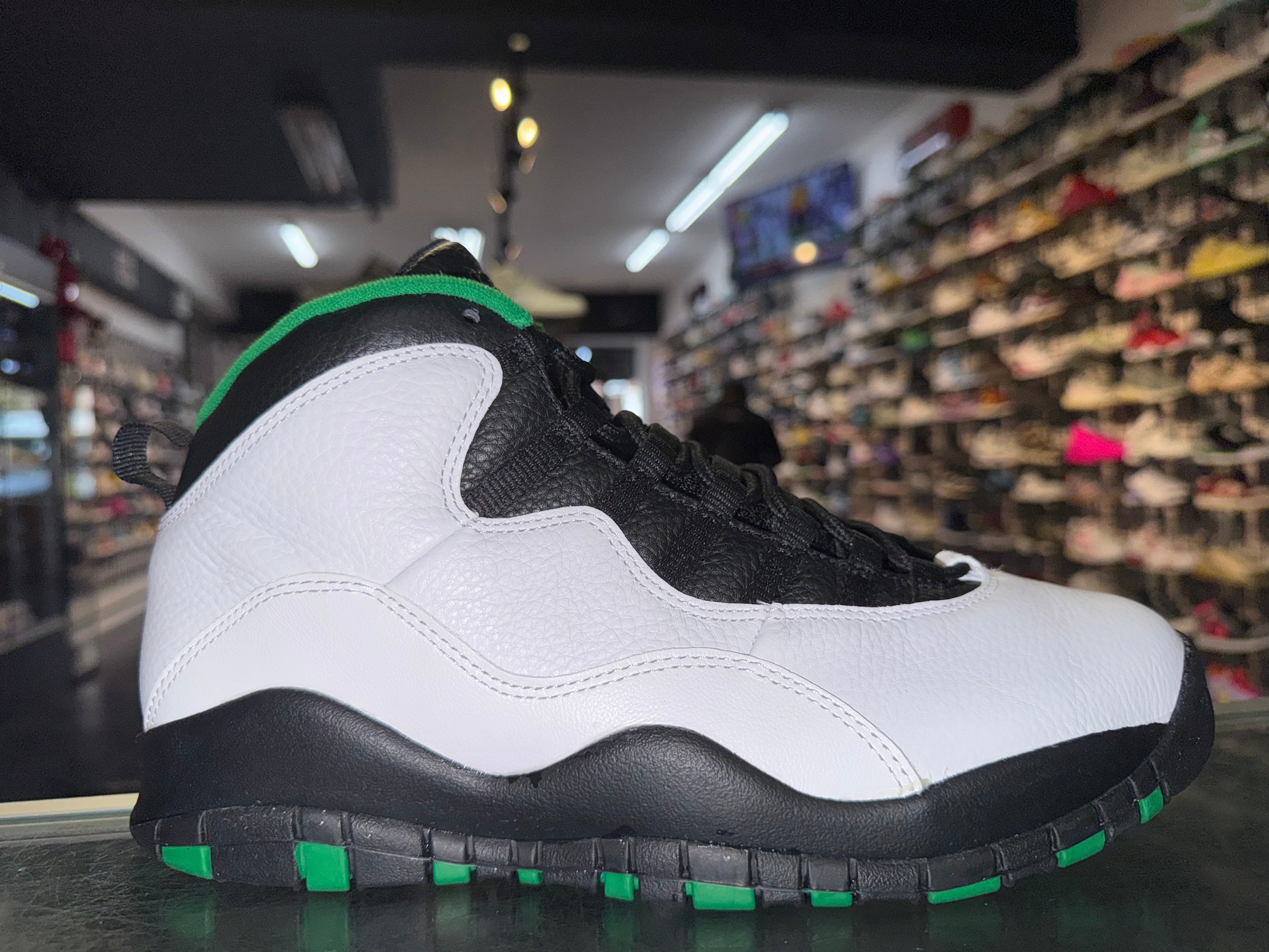 Size 9 Air Jordan 10 "Seattle"