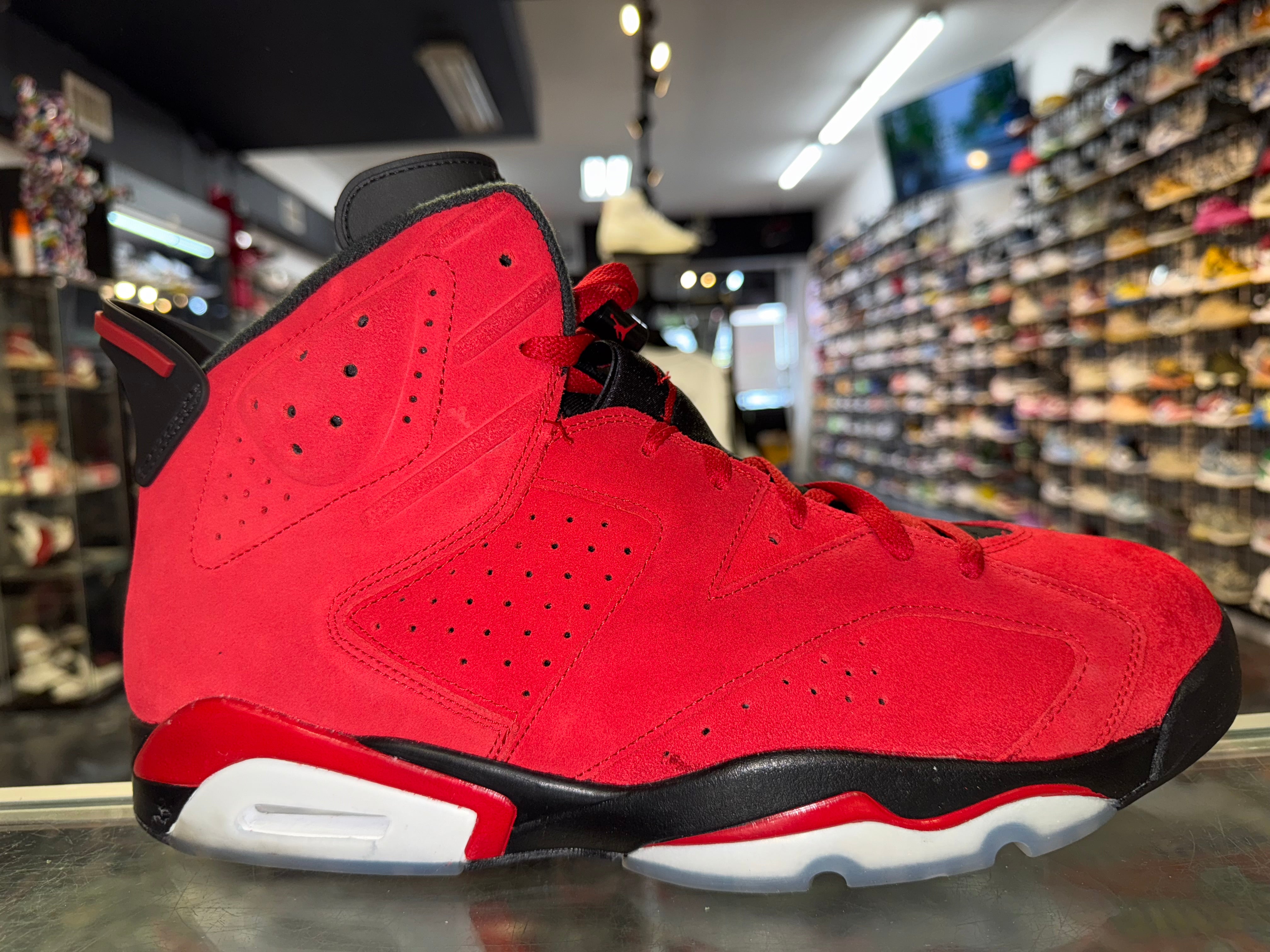 Size 15 Air Jordan 6 "Toro Bravo"