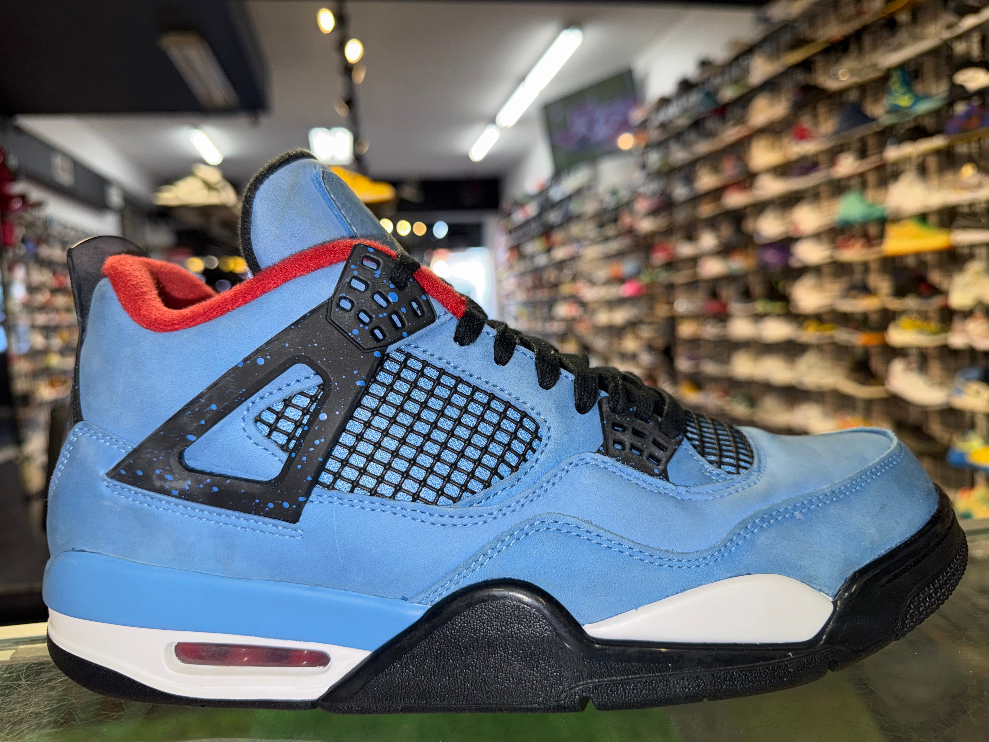Size 10.5 Air Jordan 4 Travis Scott "Cactus Jack"