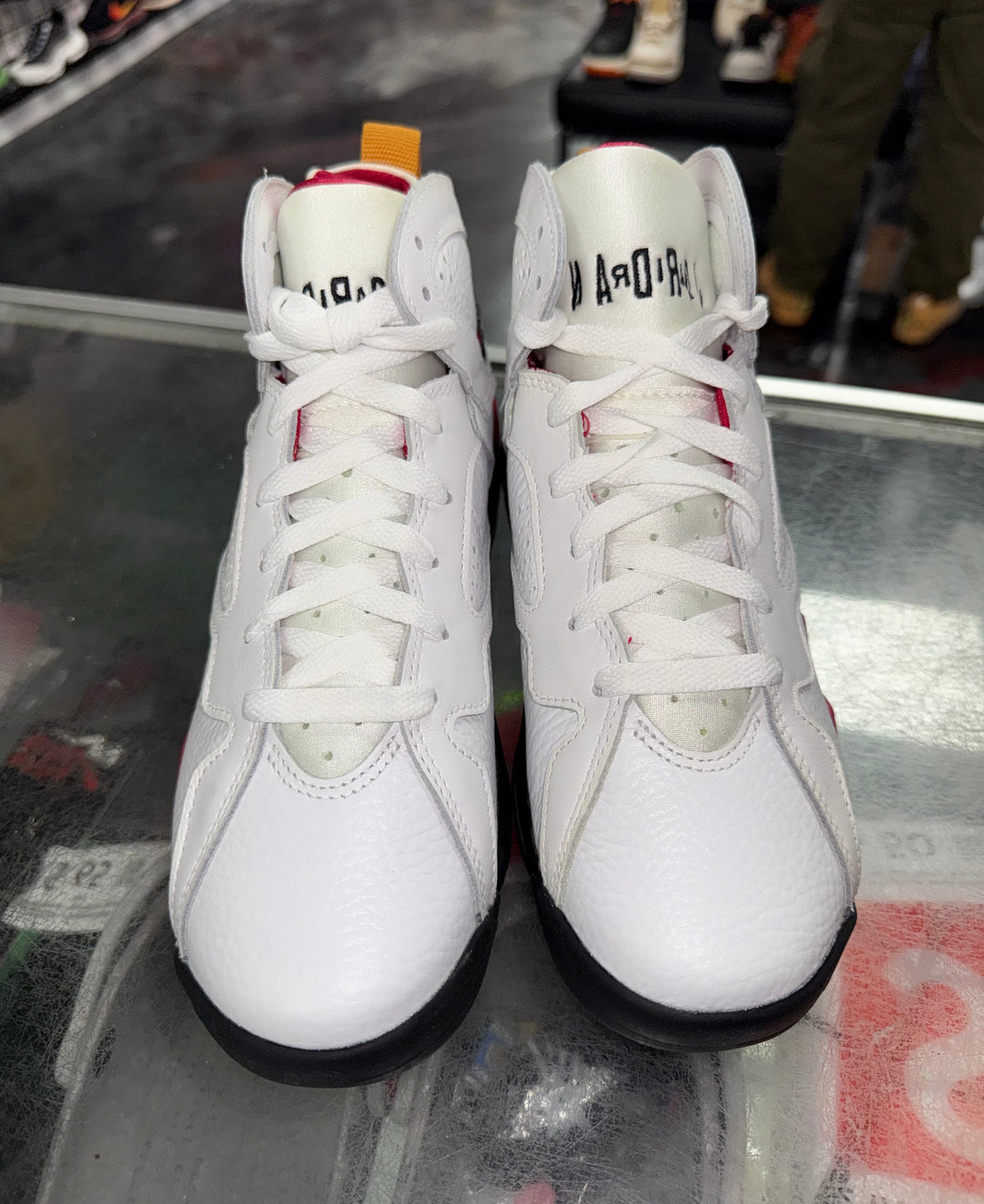Size 6y Air Jordan 7 "Cardinal" Brand New