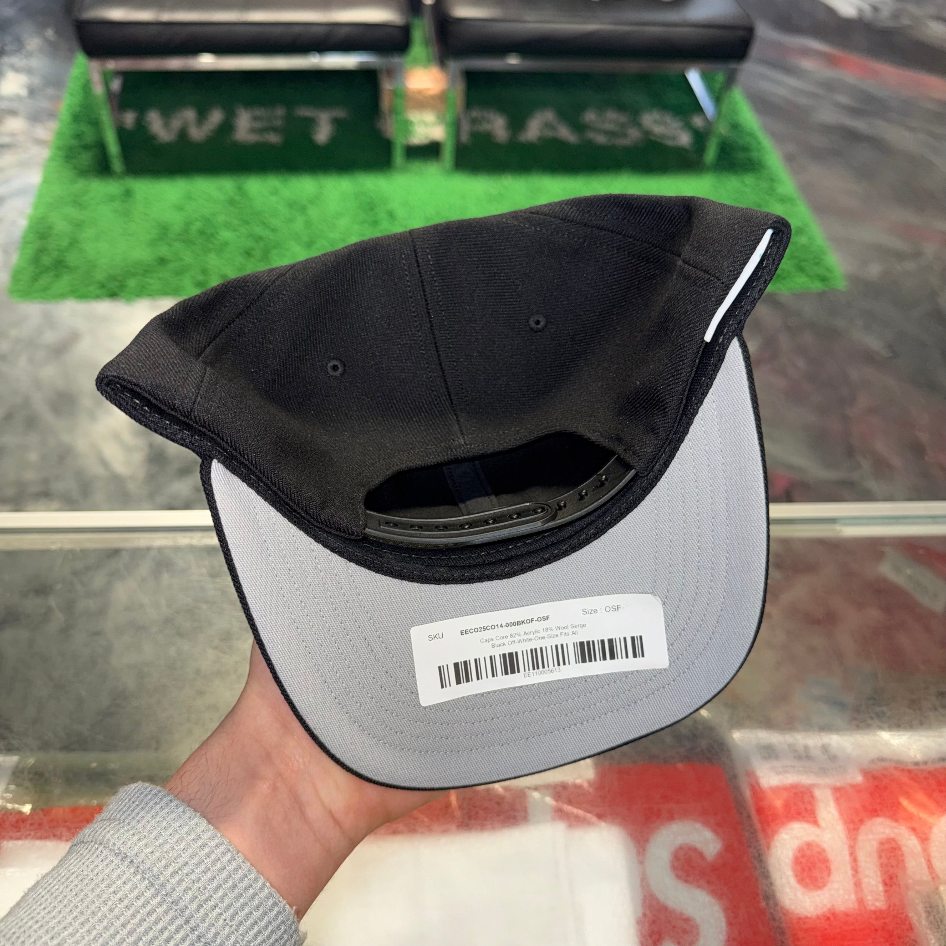 Size OS Eric Emanuel EE SnapBack Hat “Black” Brand New