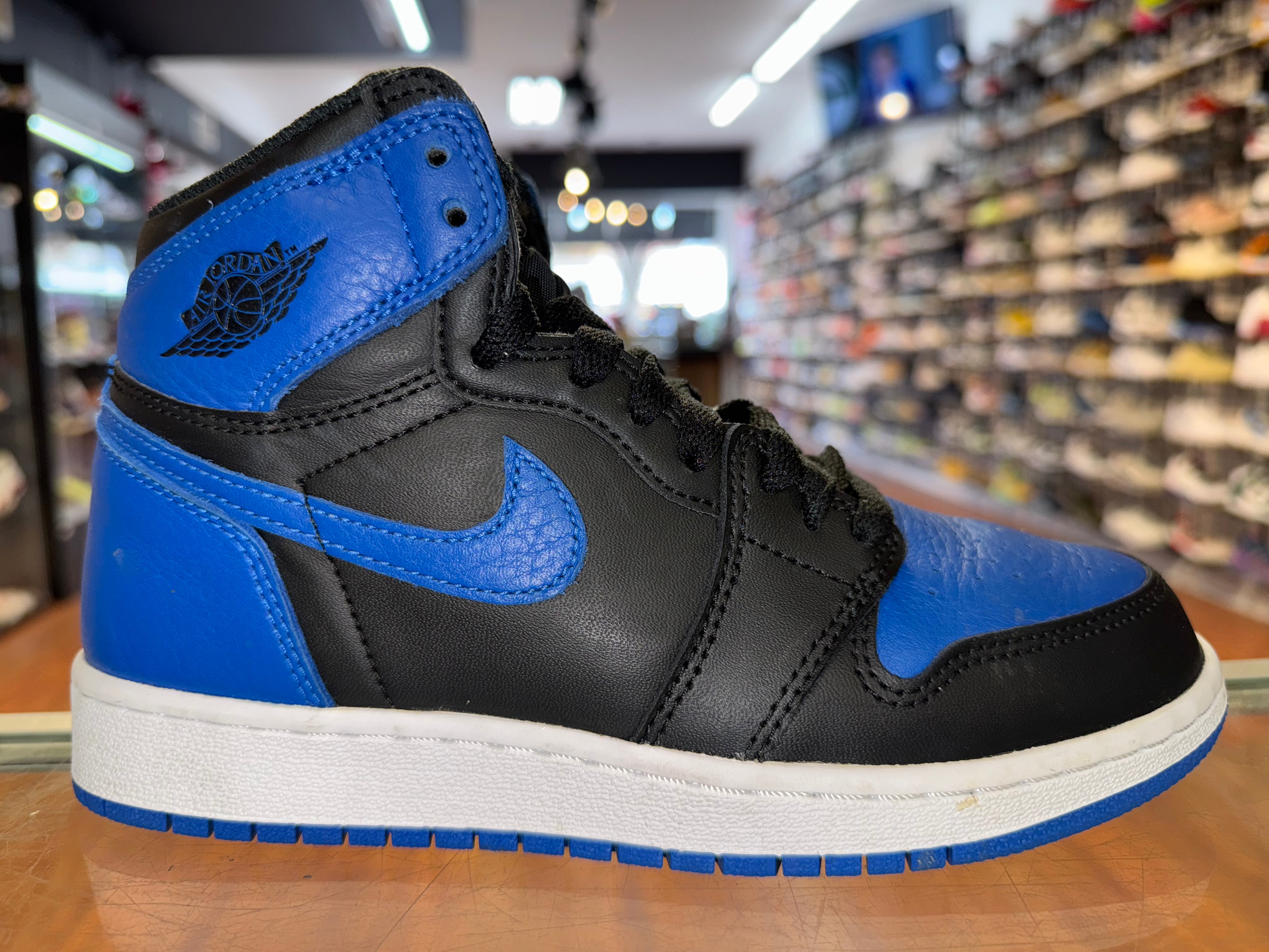Size 4y Air Jordan 1 "Royal"