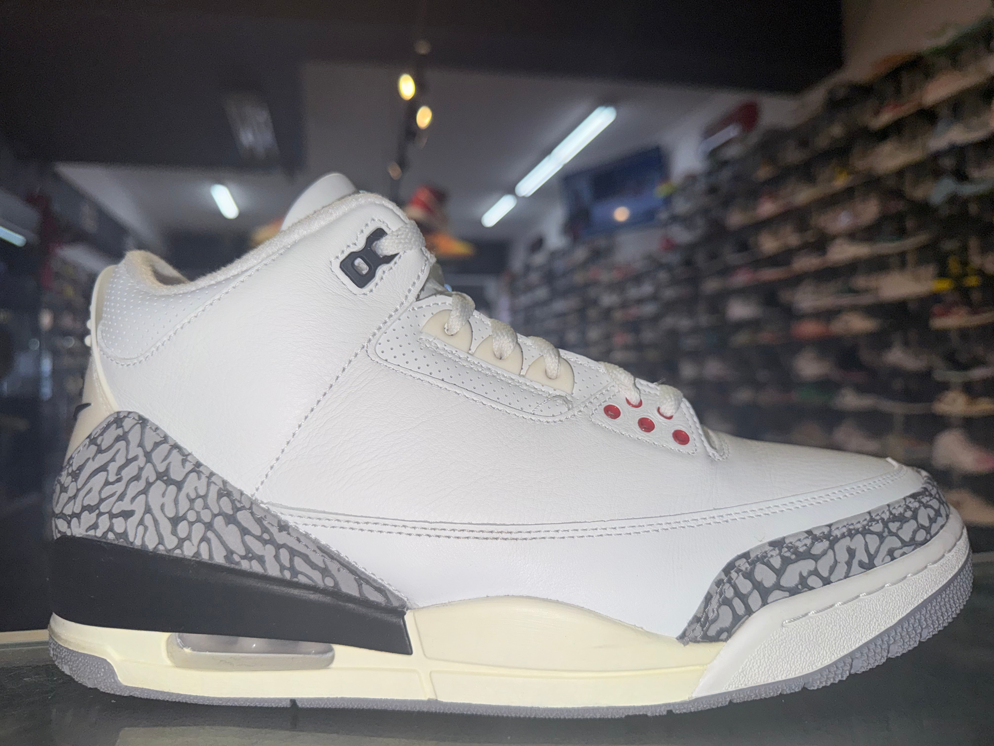 Size 12 Air Jordan 3 "White Cement Reimagined"