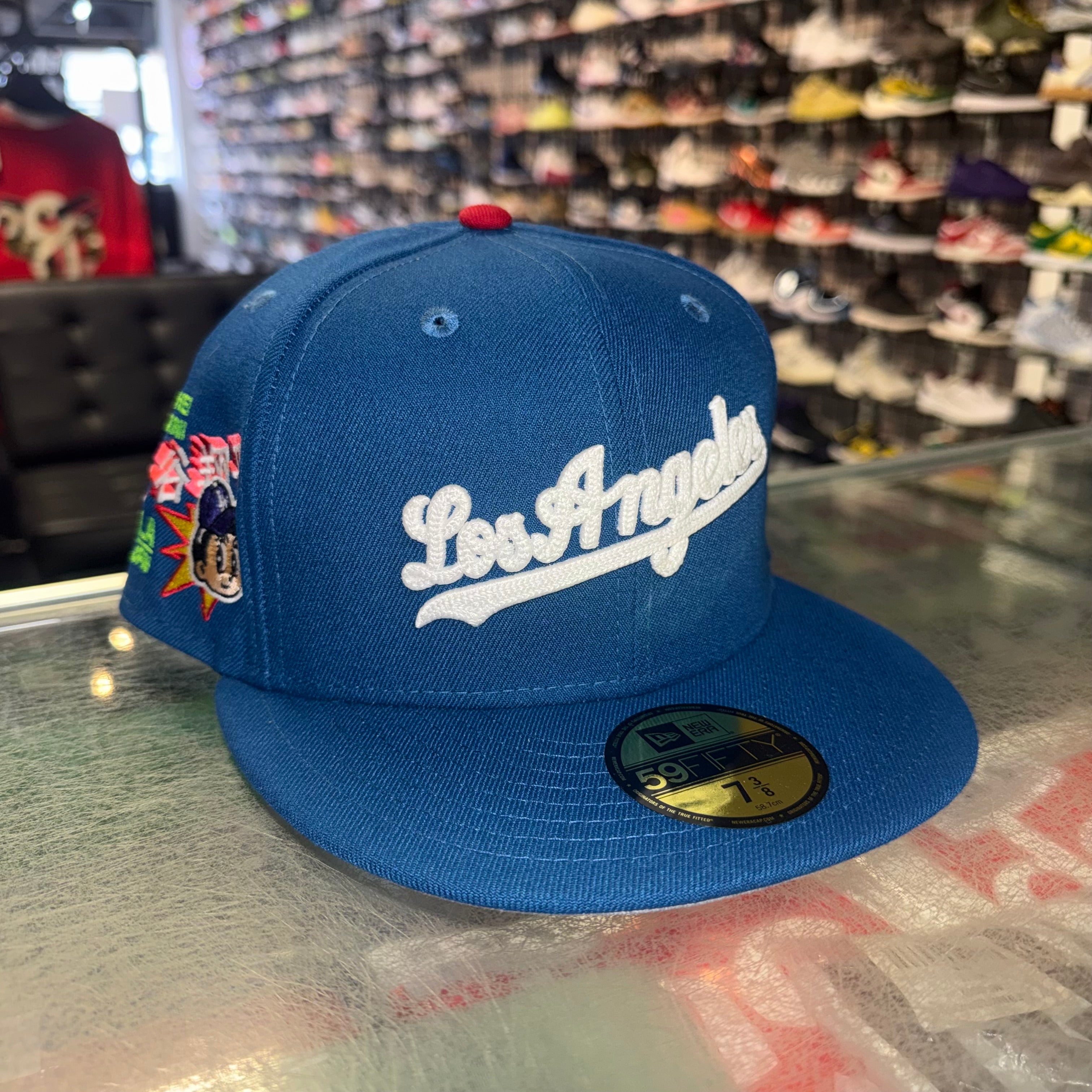 Size 7 3/8 New Era Fitted Hat “Dodgers Embroidery Ohtani Blue” Brand New