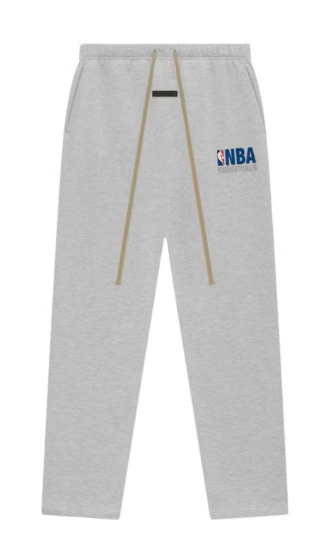 Size S (Fits M) Essentials FOG x NBA Sweatpants “Grey” Worn 1x