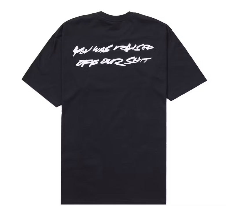 Size M Supreme Futura Box Logo Tee “Black” Worn 1x