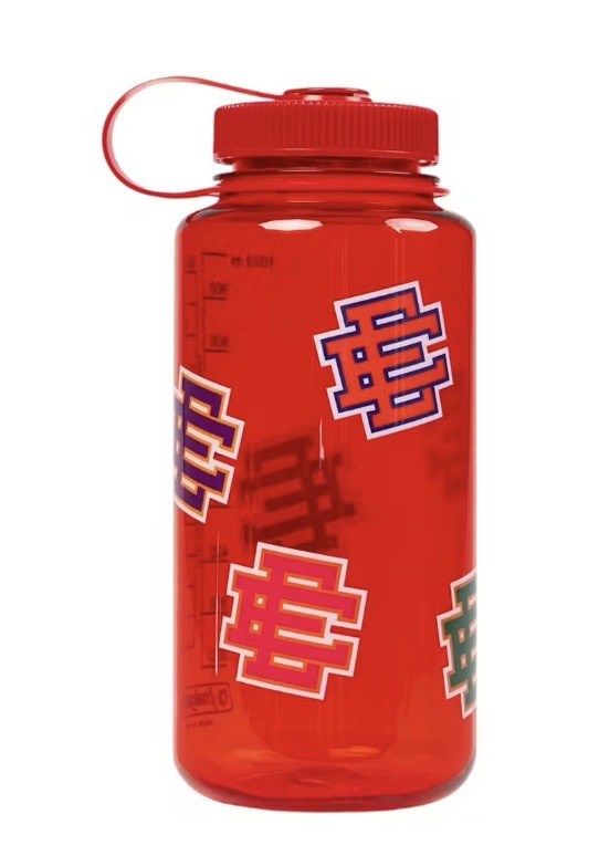 Eric Emanuel x Nalgene EE Water Bottle “Red” Brand New