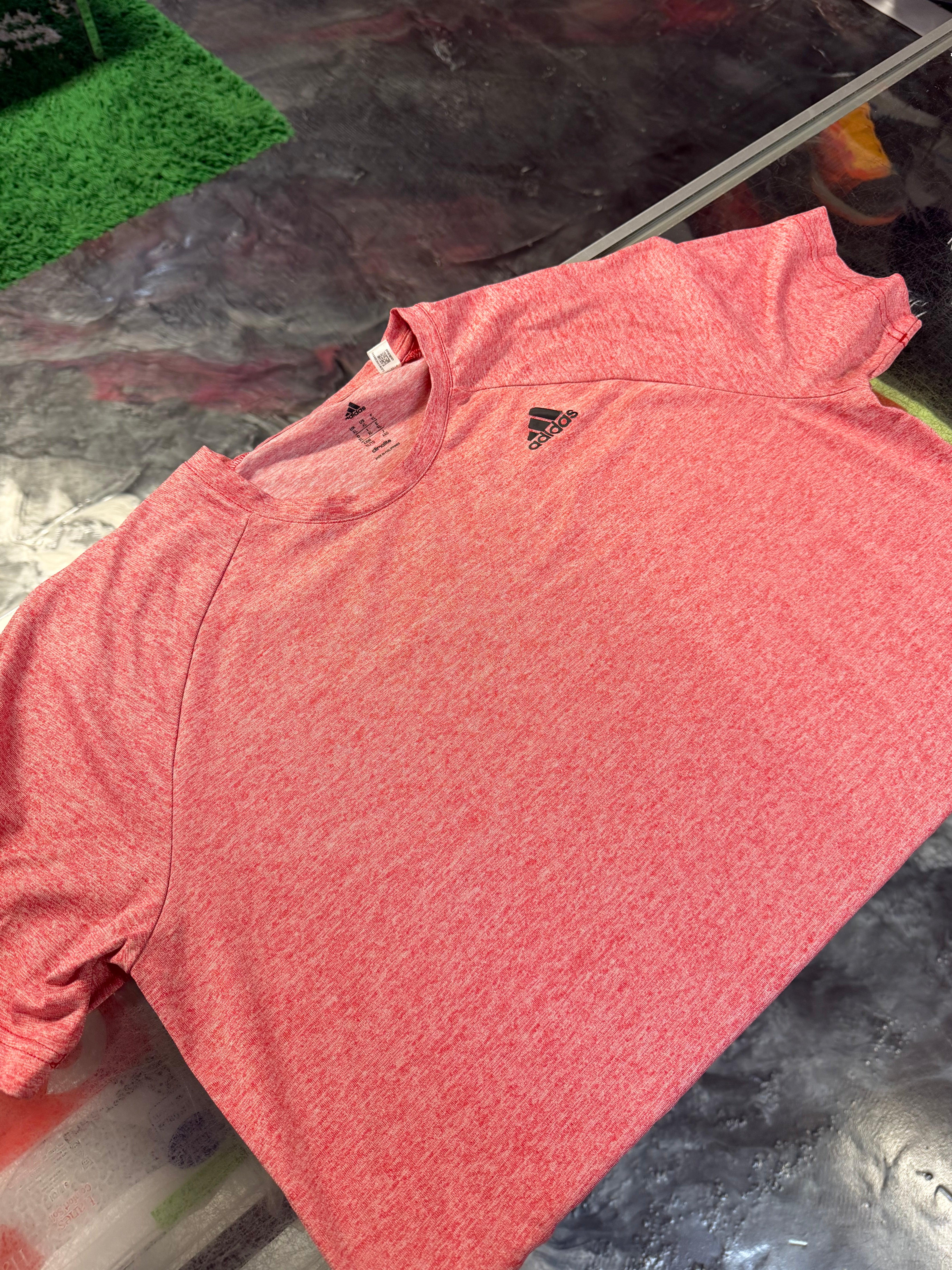 XL Adidas Dri Fit Tee Red