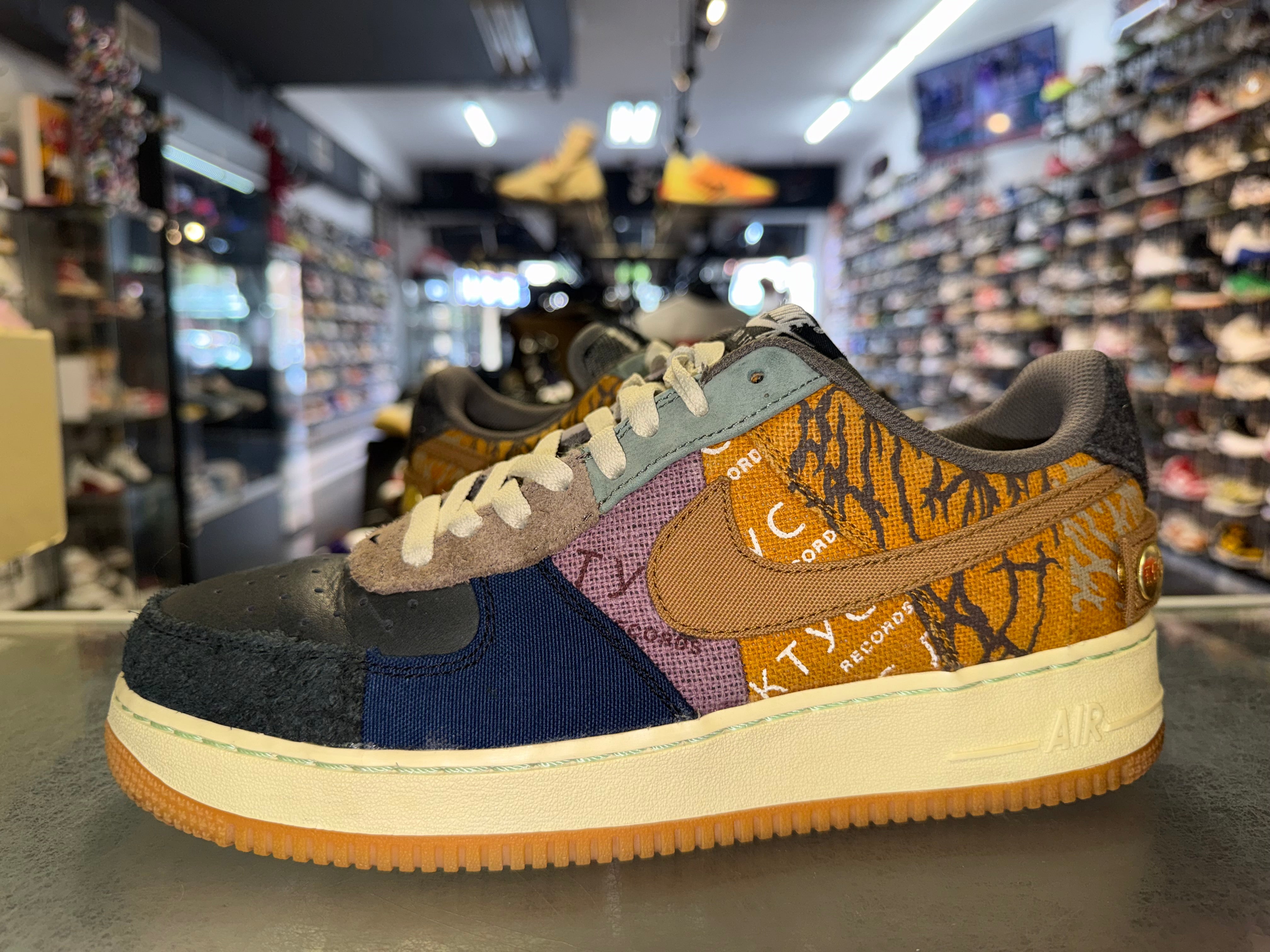 Size 9.5 Air Force 1 Travis Scott "Cactus Jack"