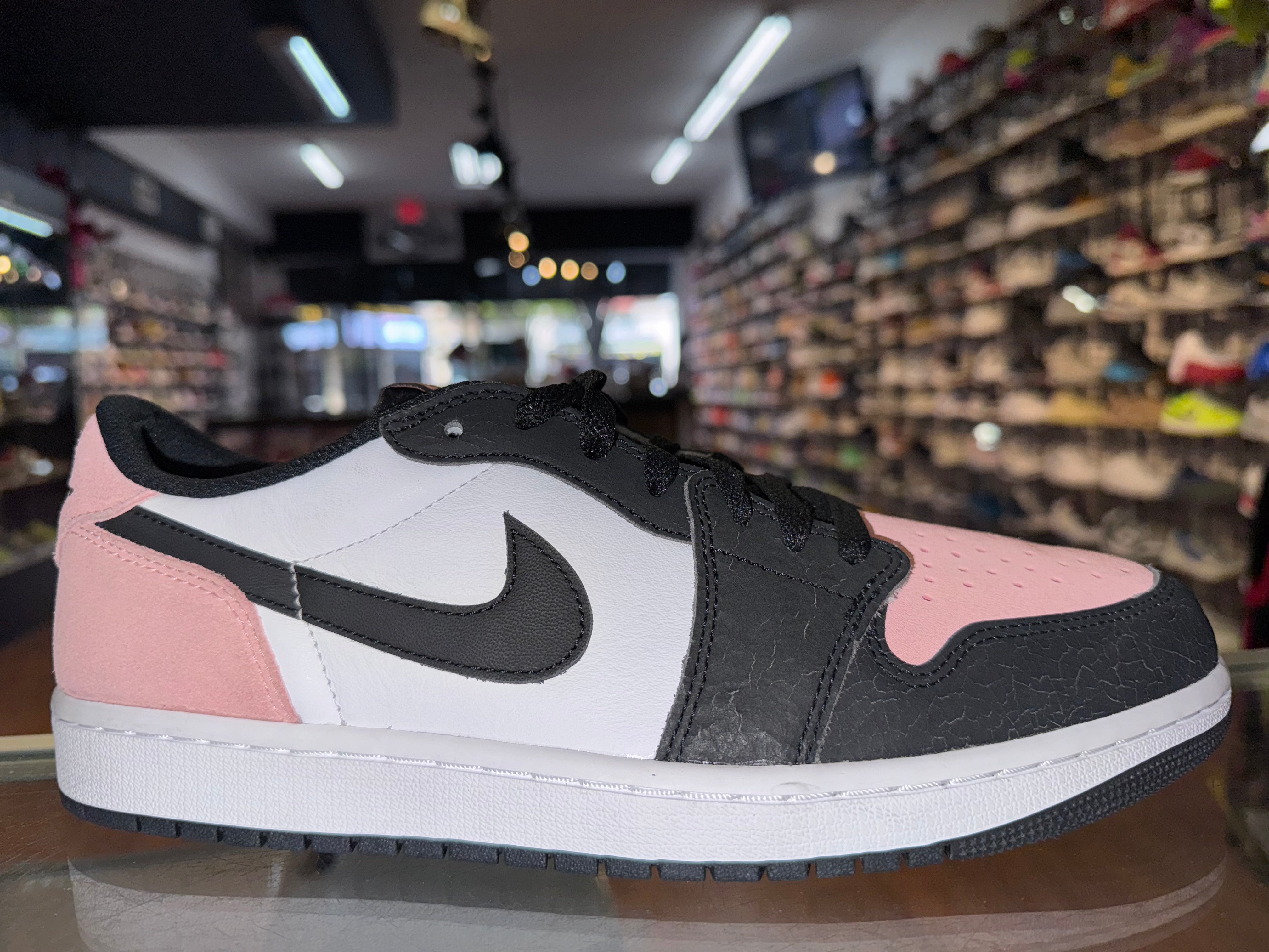 Size 10 Air Jordan 1 Low "Bleached Coral" Brand New