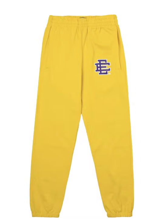 Size M Eric Emanuel EE Sweatpants “Yellow/Purple”