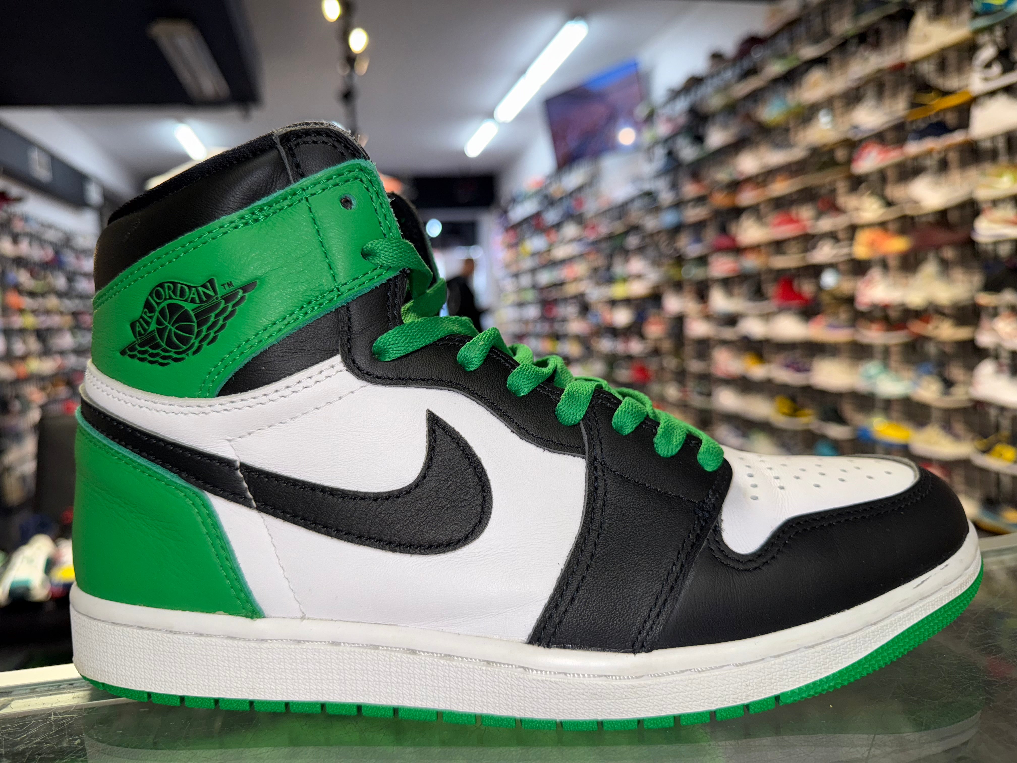 Size 10 Air Jordan 1 "Lucky Green"