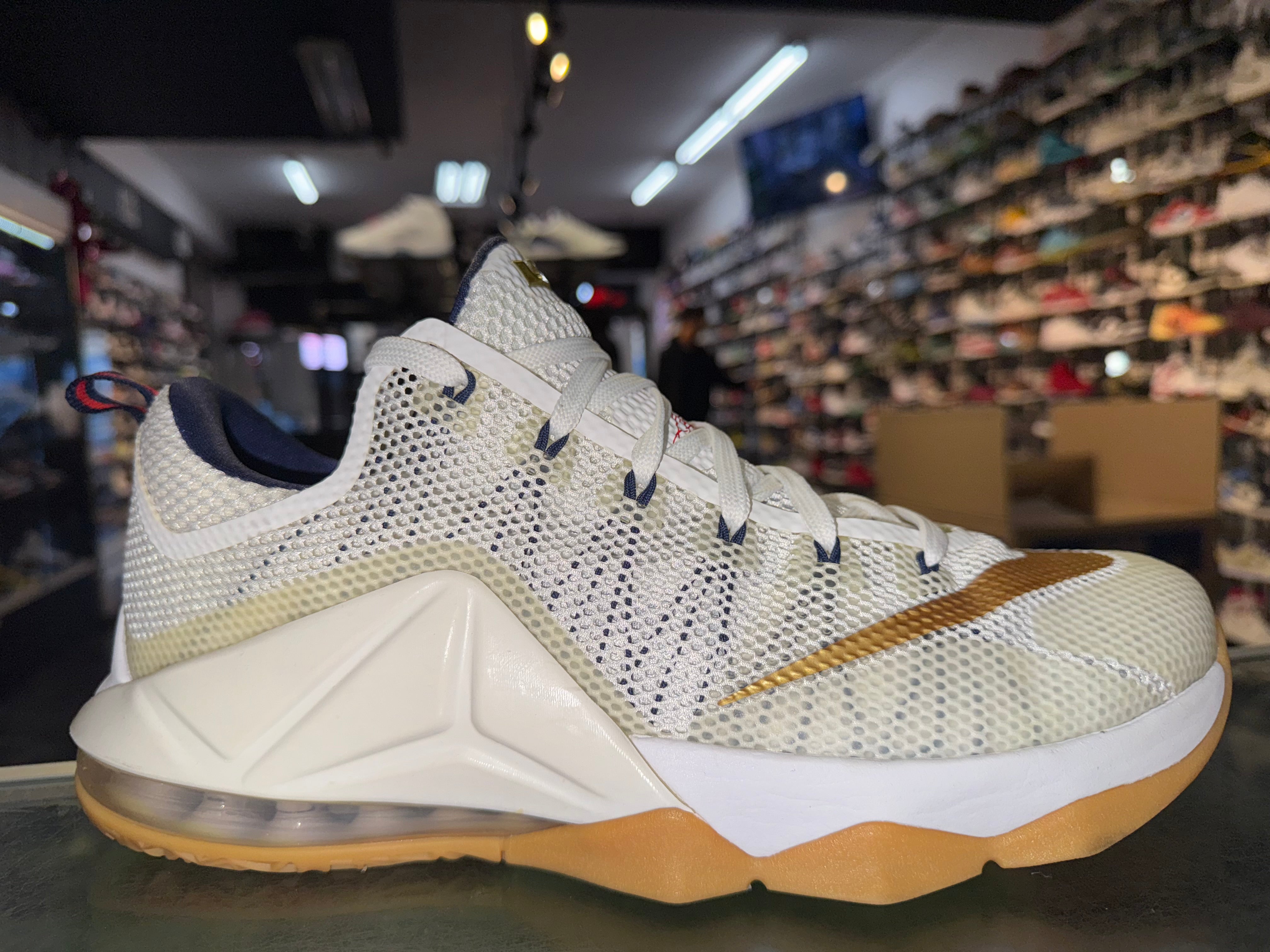 Size 12 Lebron 12 Low "USA"