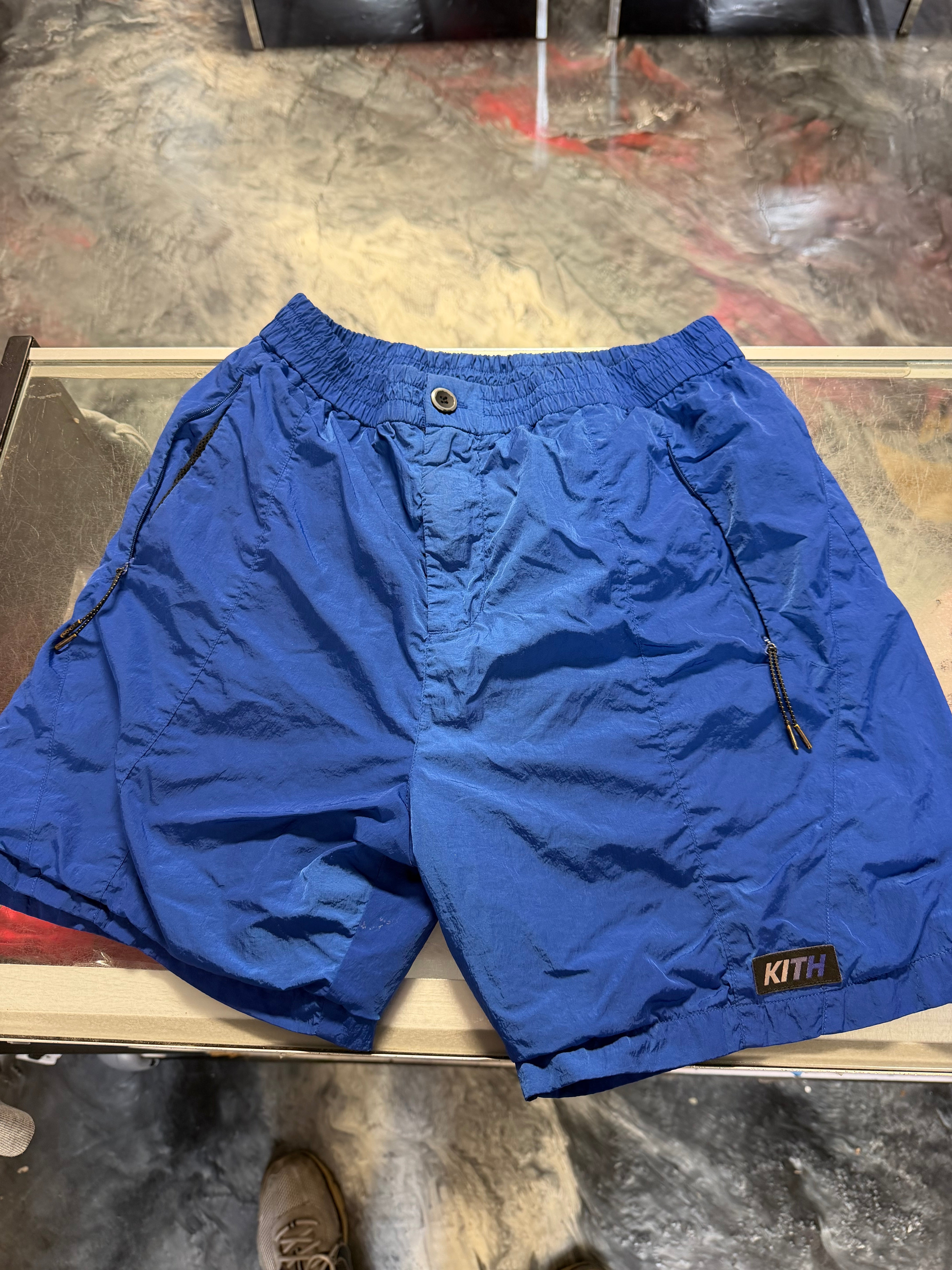 XS KITH Swim Trunks Blue