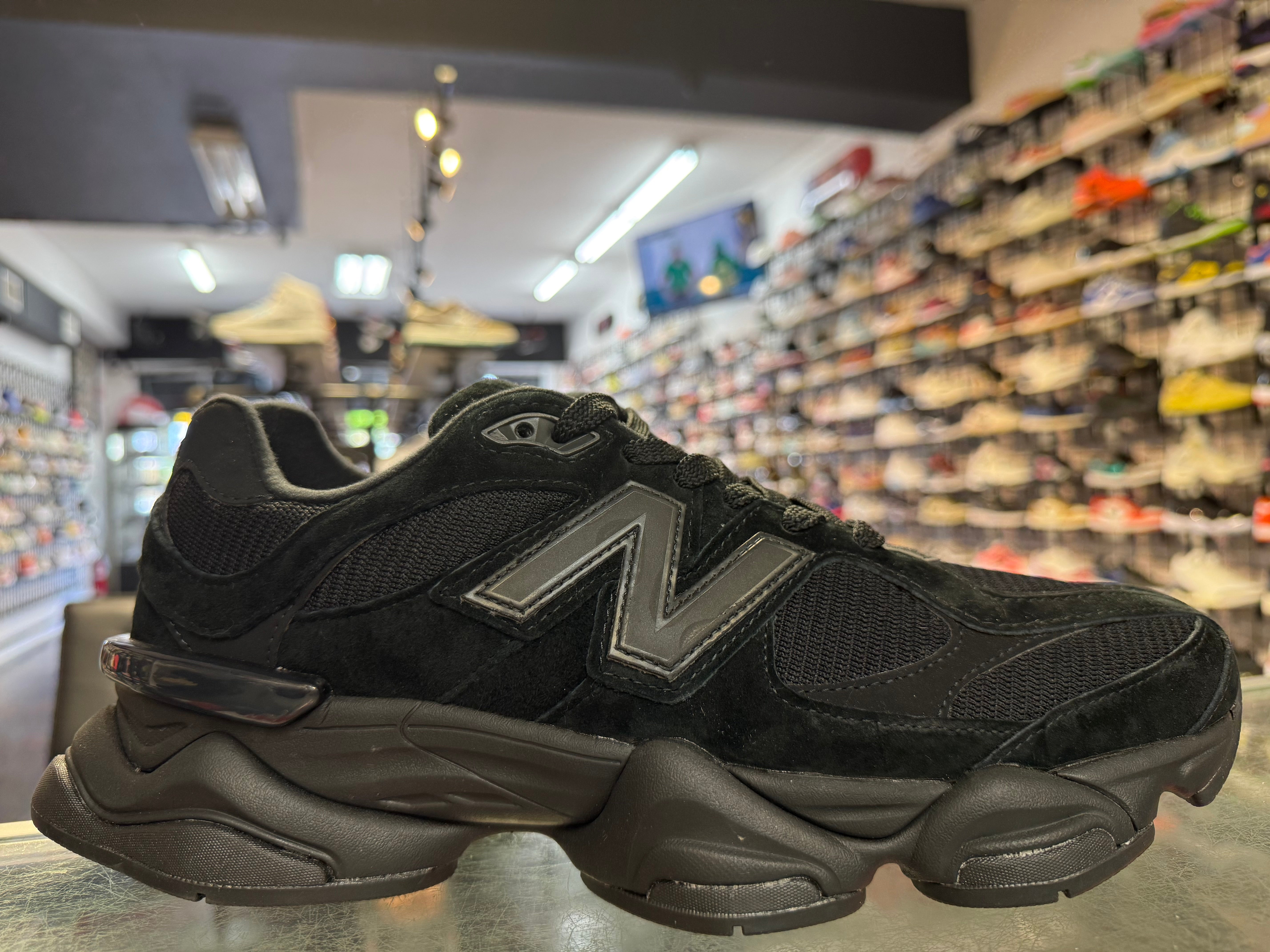 Size 12 New Balance 9060 “Triple Black” Brand New