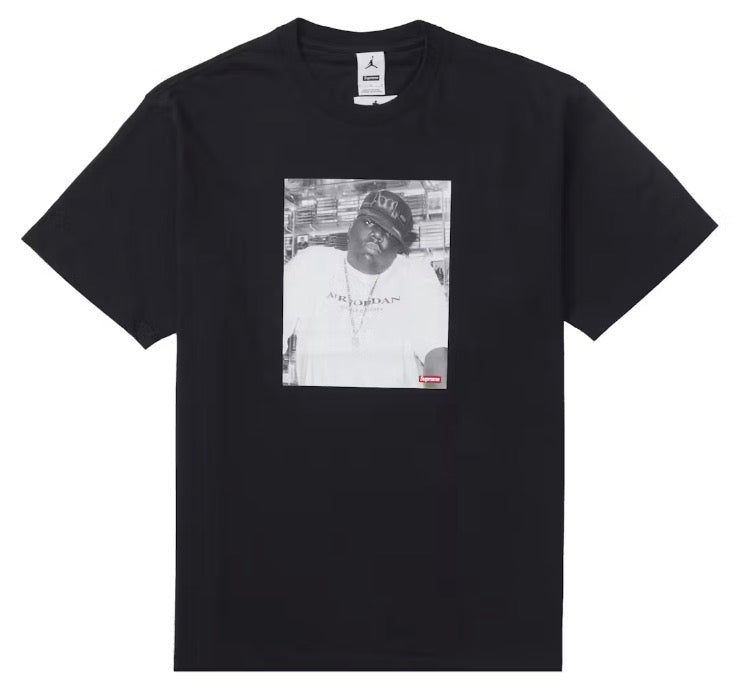 Size XL Supreme Biggie Tee “Black”