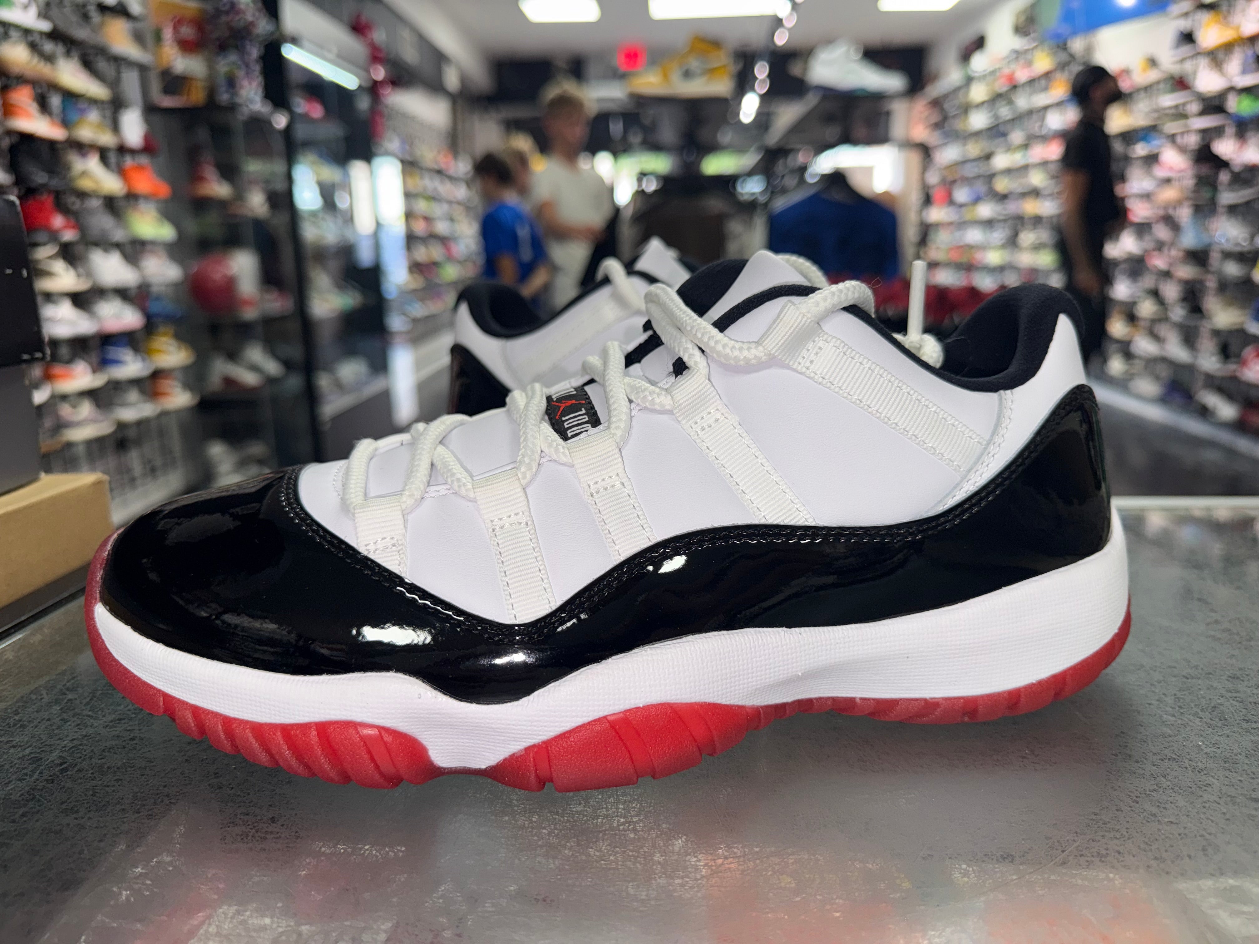 Size 9.5 Air Jordan 11 Low "Concord Bred"