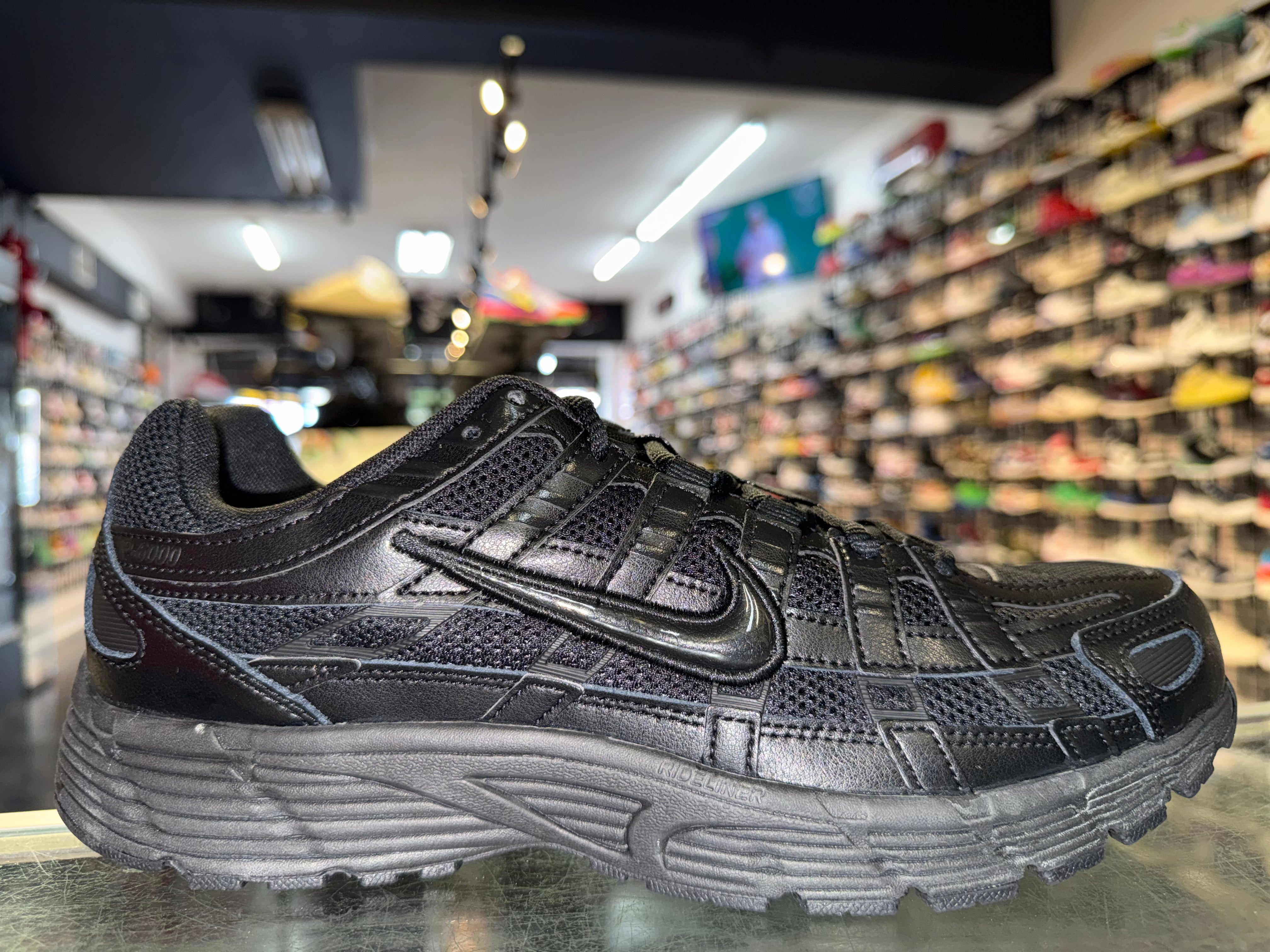Size 9.5 Nike P-6000 "Black"