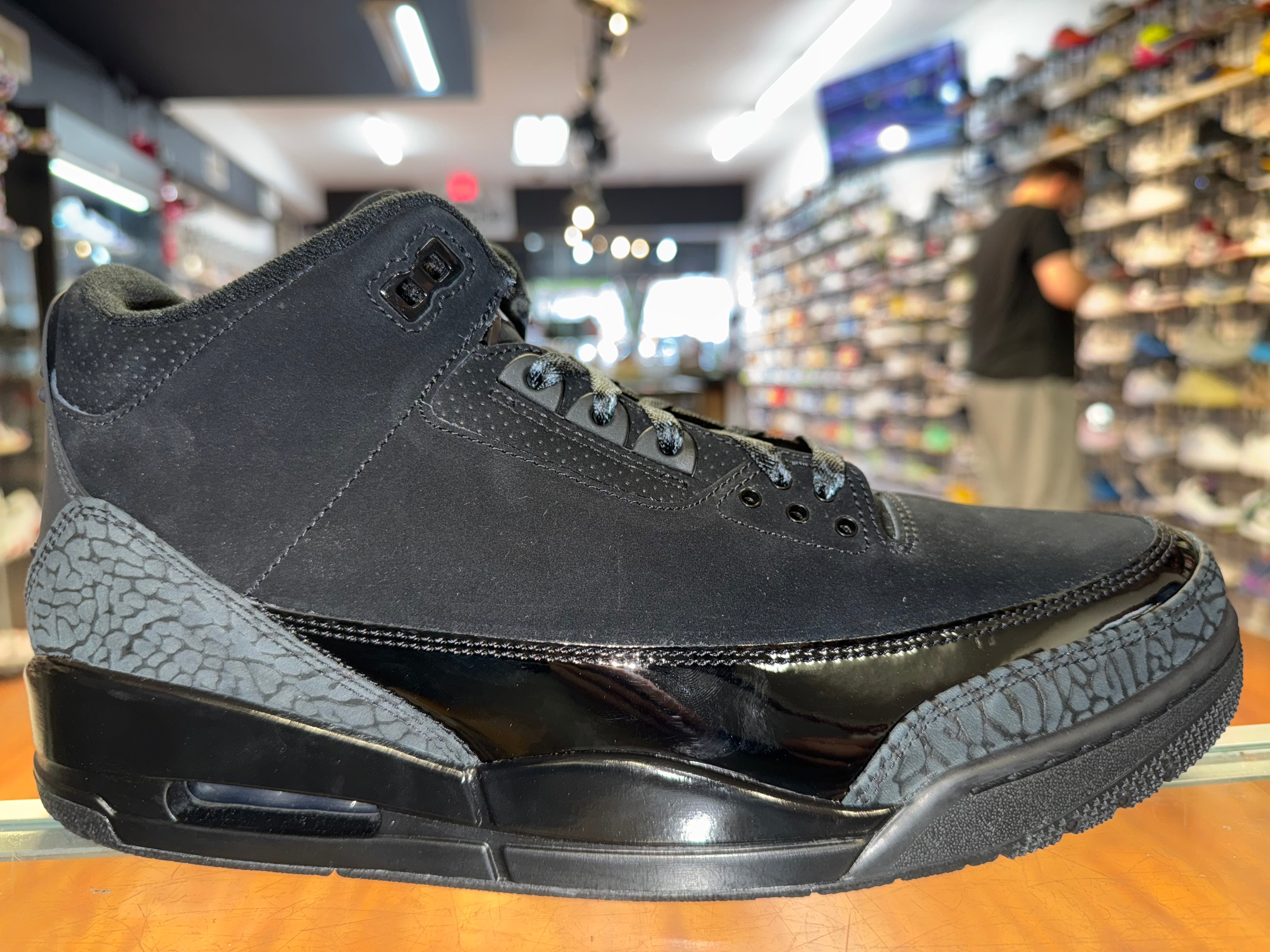 Size 12 Air Jordan 3 “Black Cat” Brand New