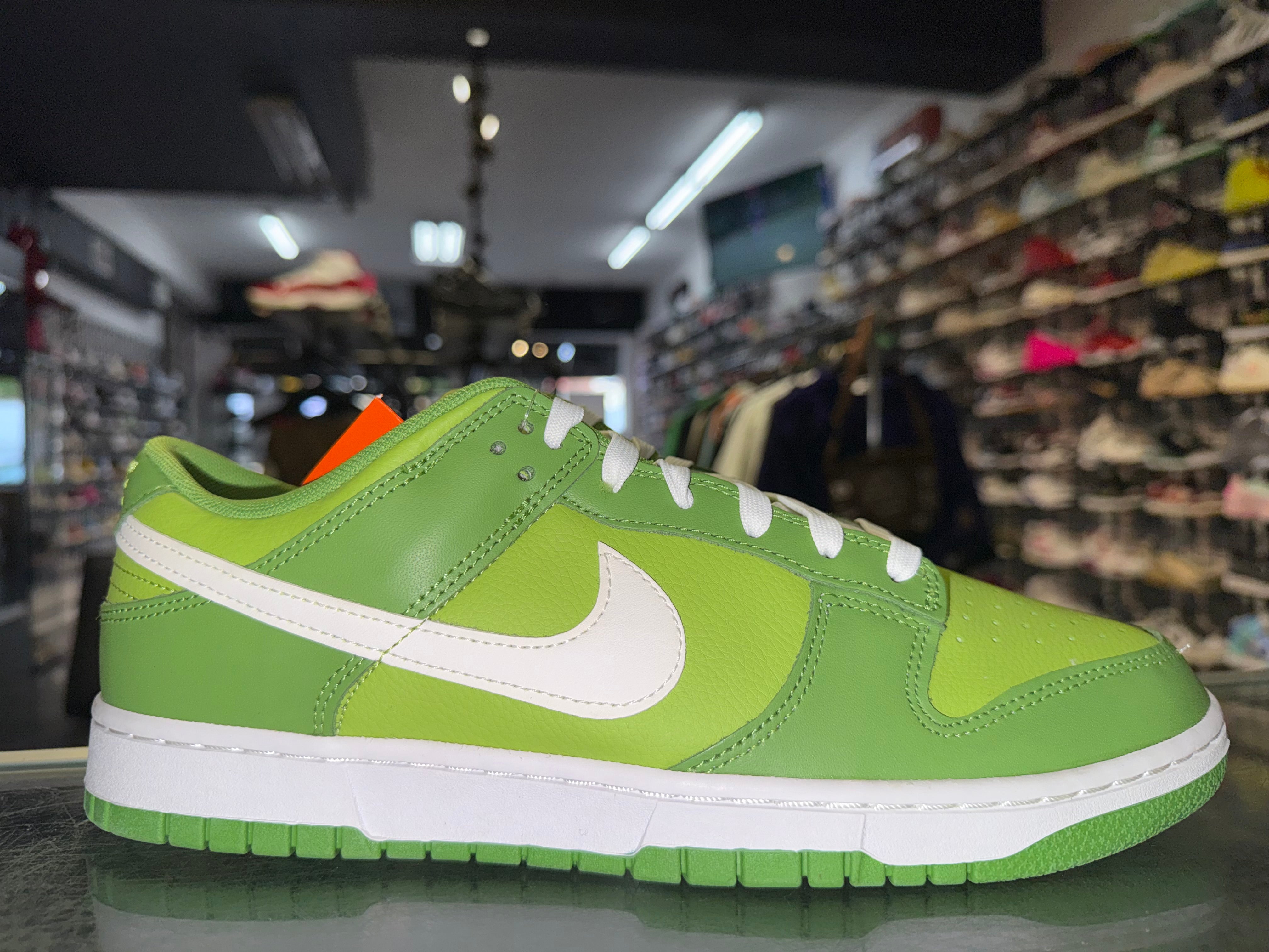 Size 10 Dunk Low "Chlorophyll" Brand New
