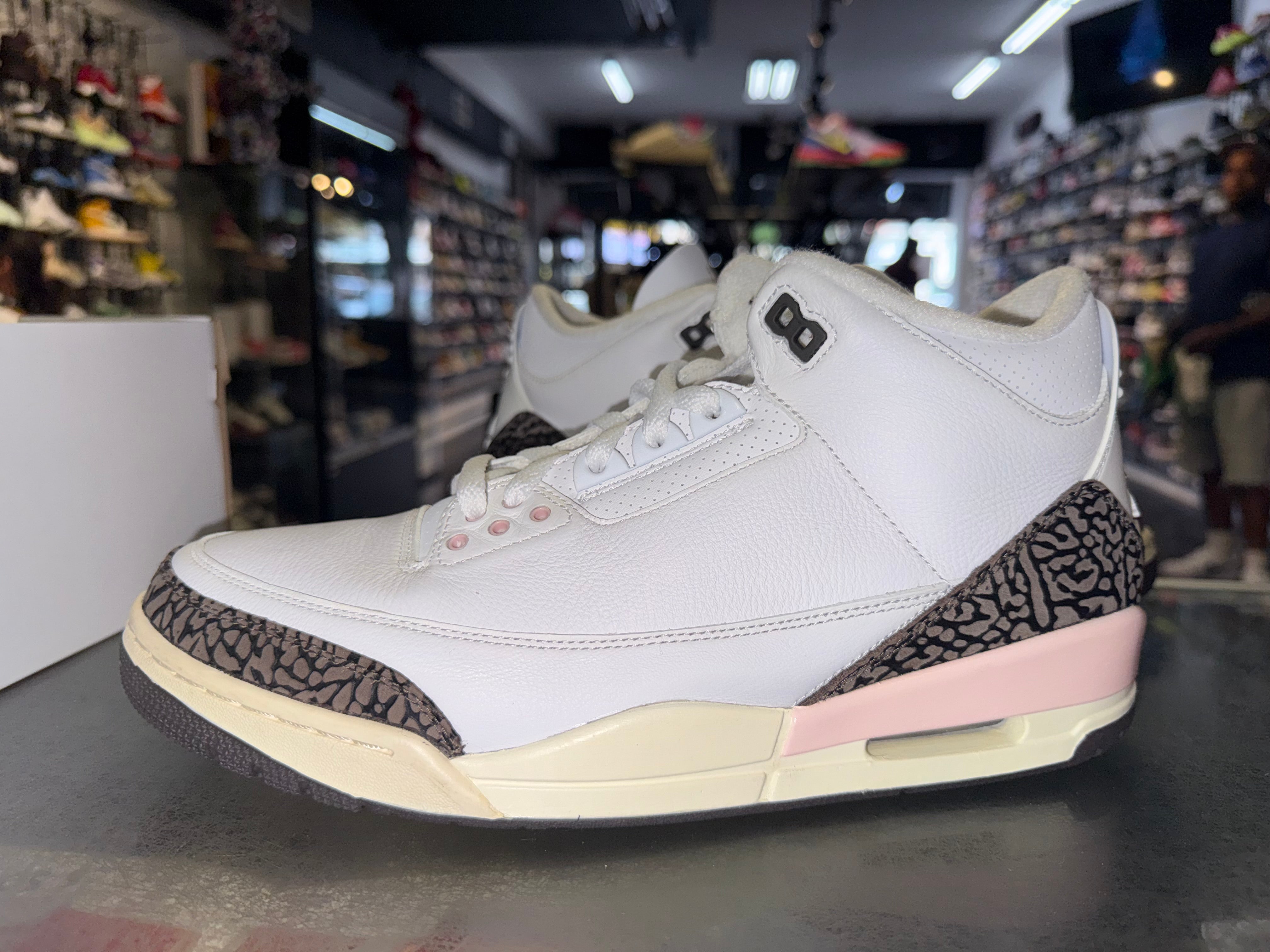 Size 10.5 (12W) Air Jordan 3 "Neopolitan"