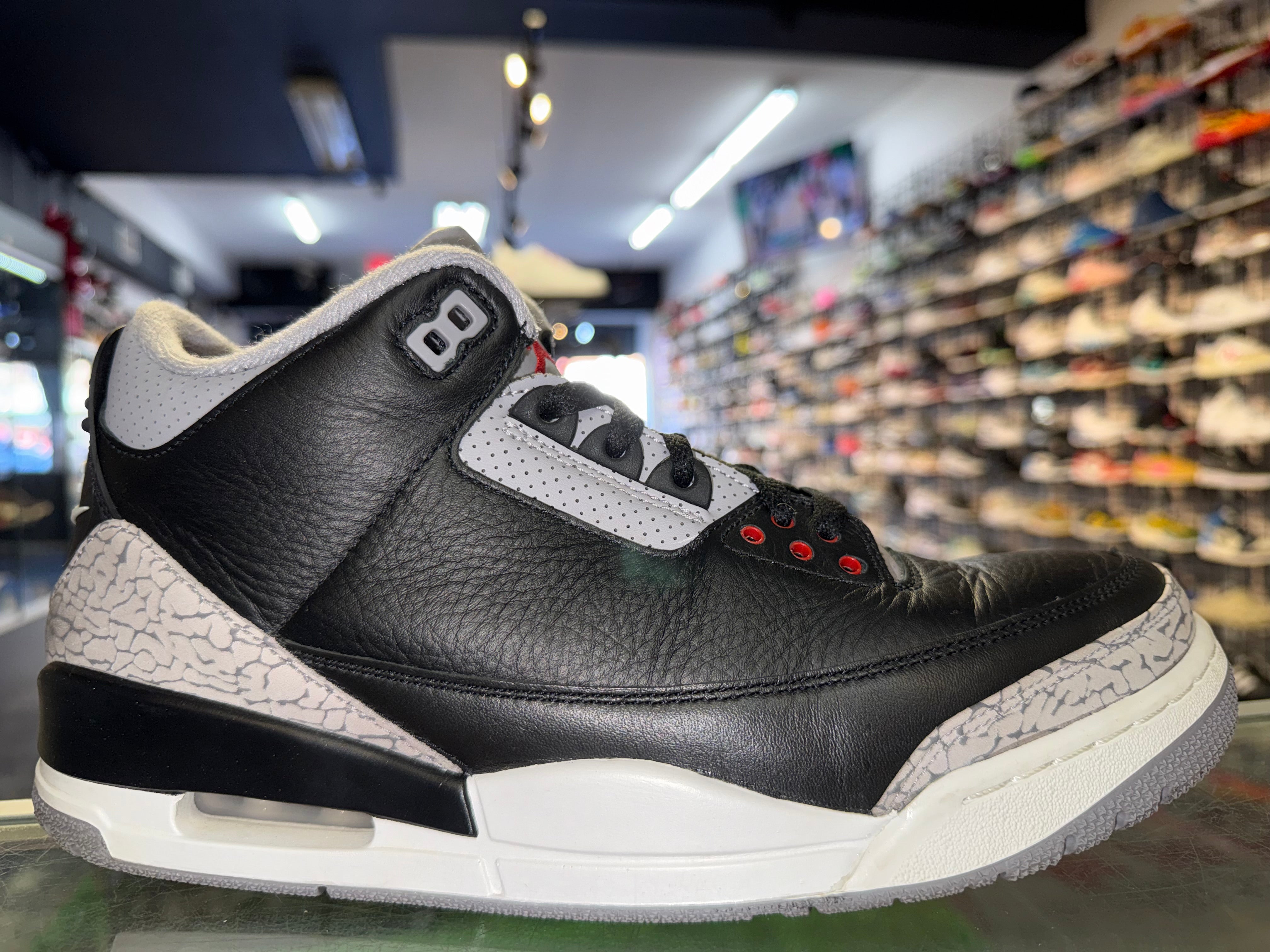 Size 10.5 Air Jordan 3 "Black Cement"