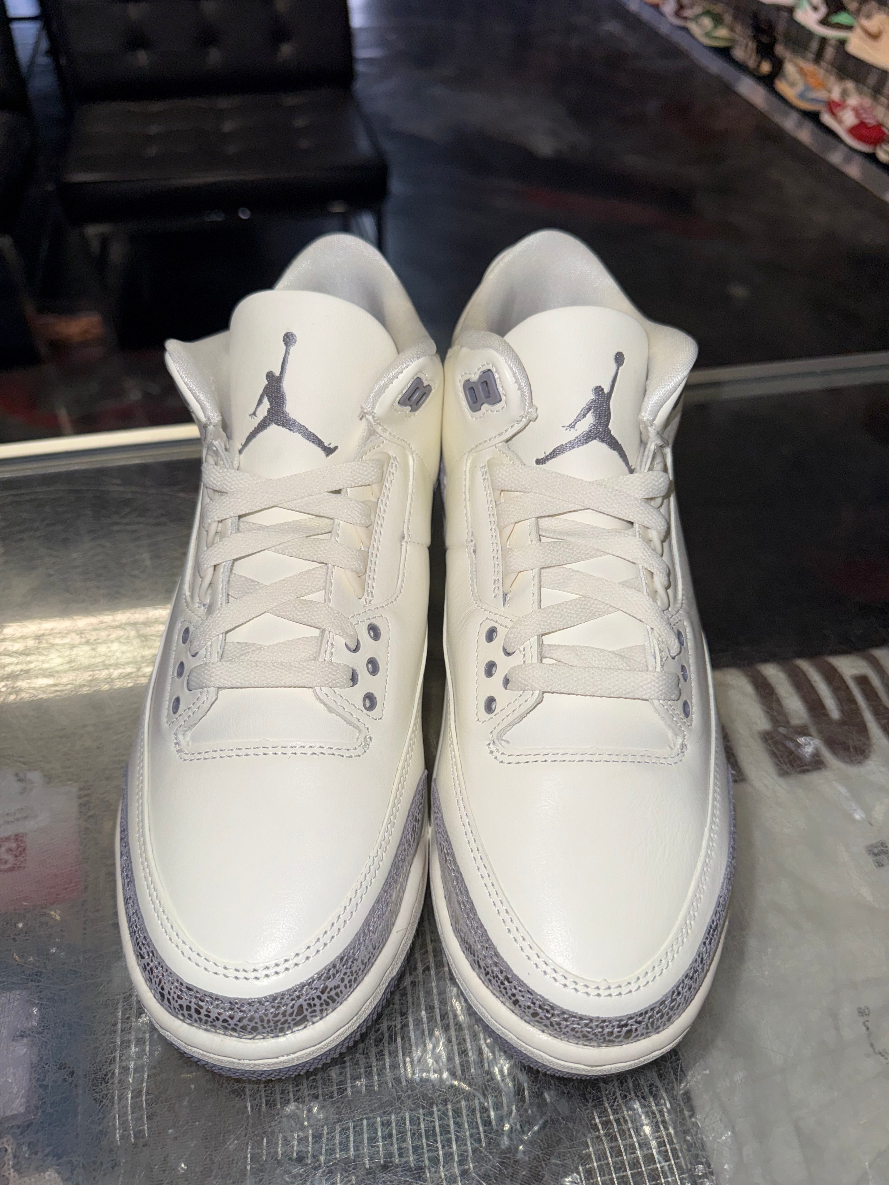 Size 9 (10.5W) Air Jordan 3 "Sail Cement Grey" Brand New