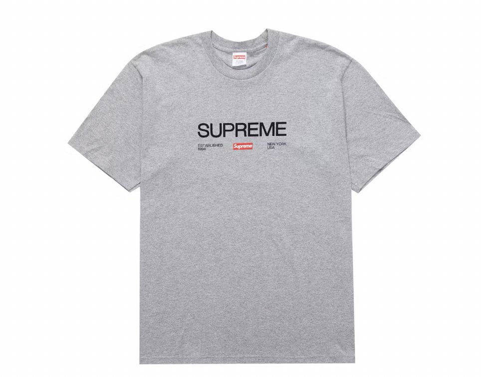 Size M Supreme Est. 1994 Tee “Grey” Brand New