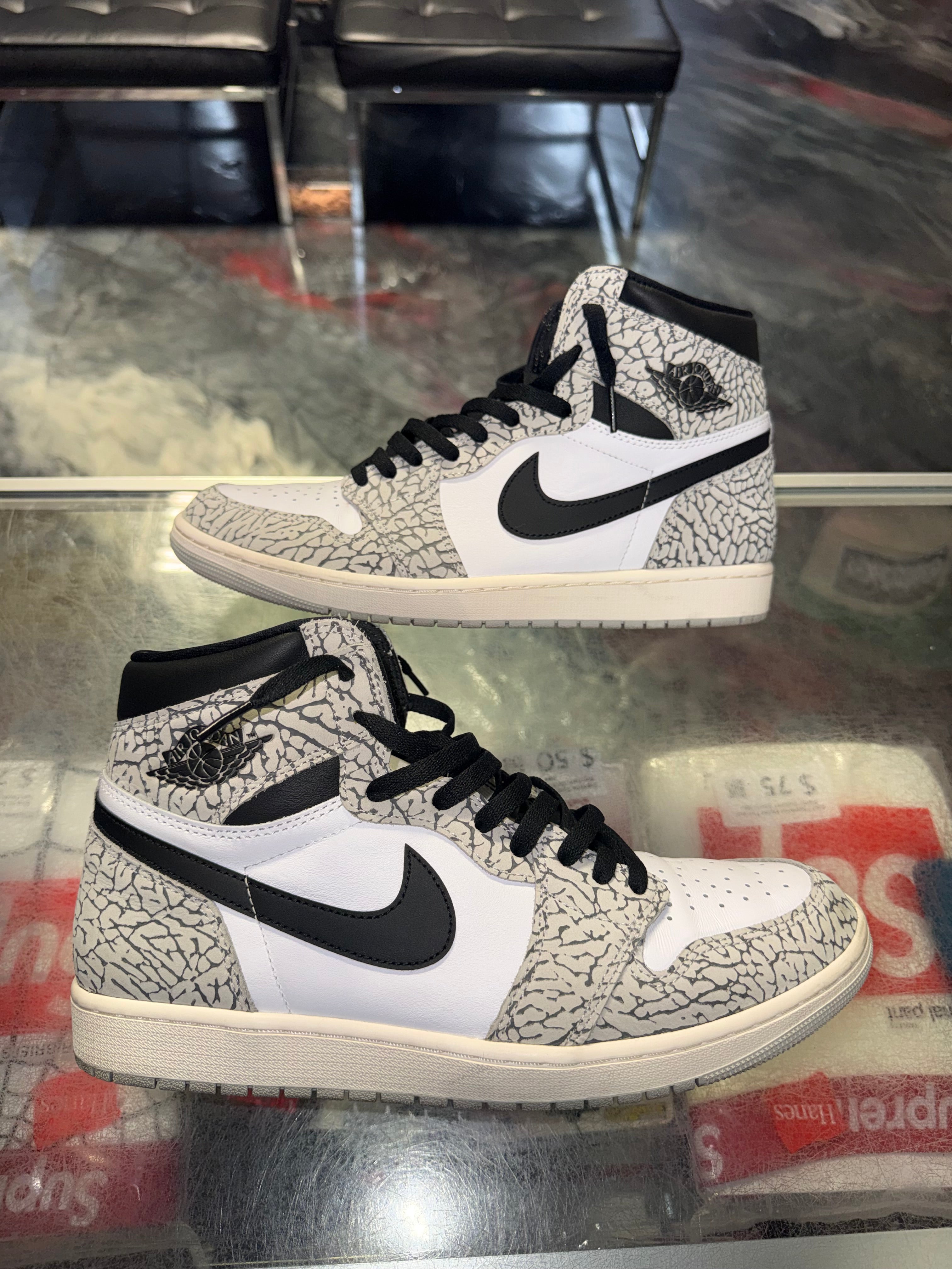 Size 12 Air Jordan 1 "White Cement"