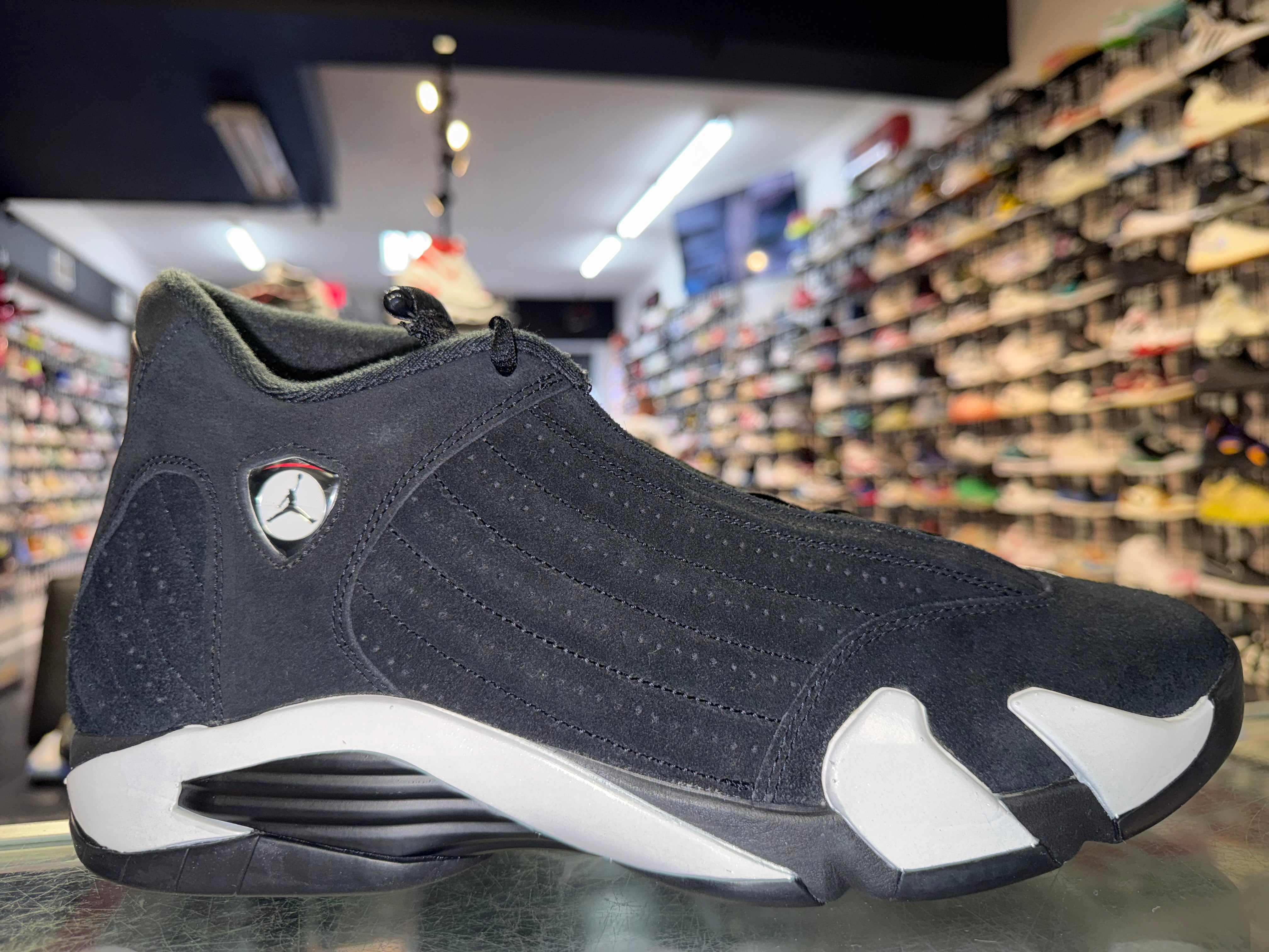 Size 13 Air Jordan 14 "Black White"