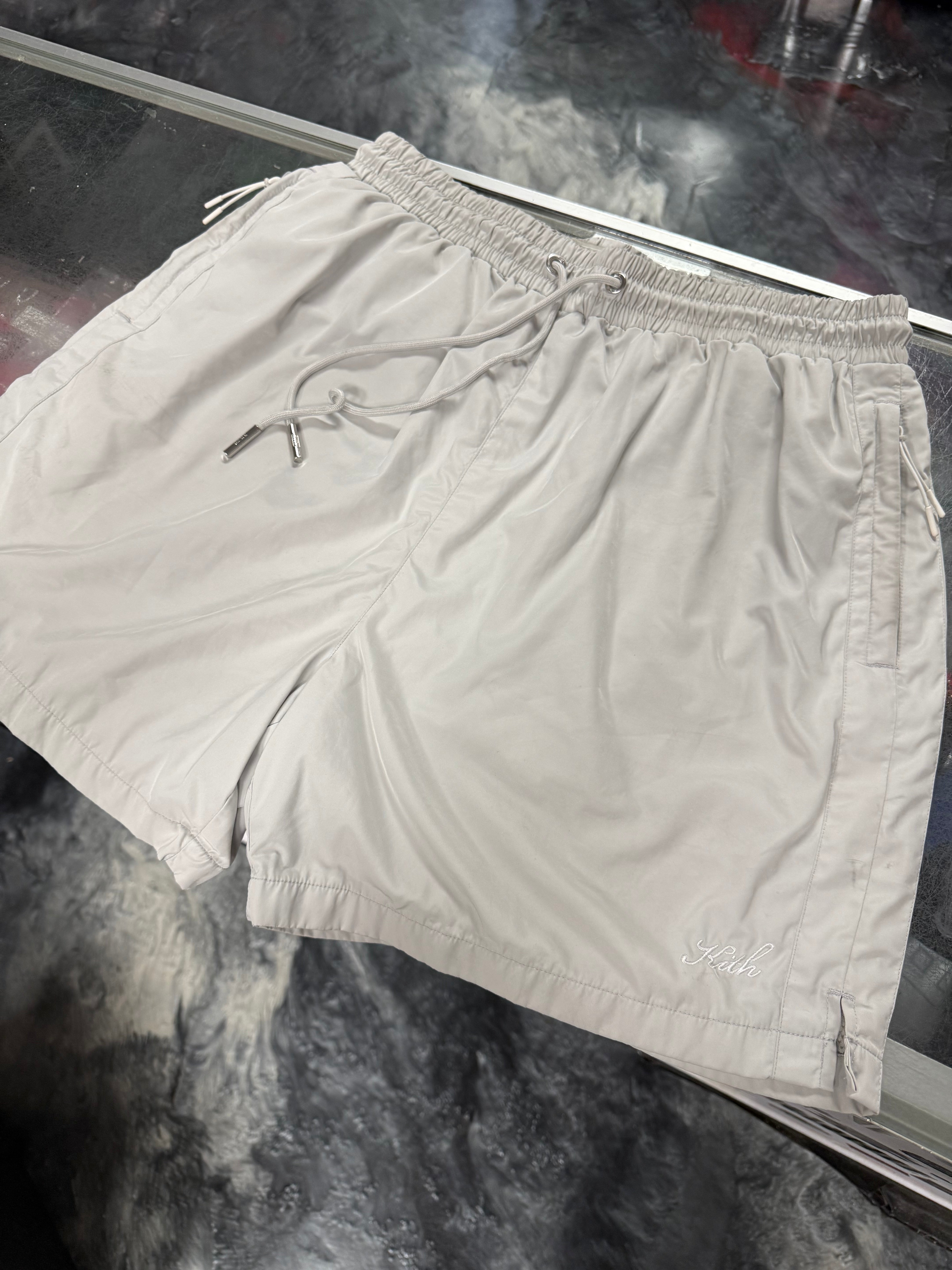 Size L Kith Active Shorts “Grey”