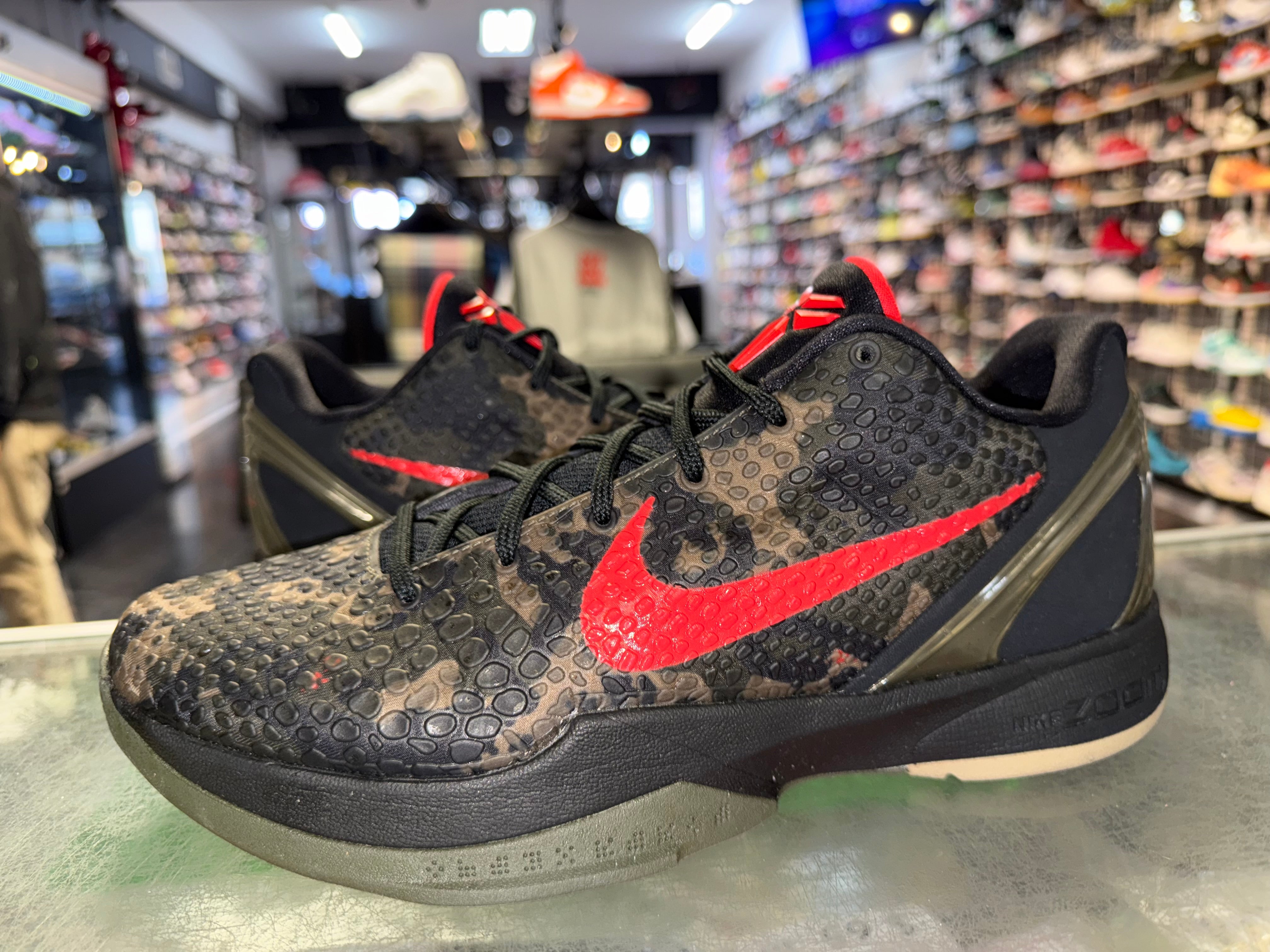 Size 10 Kobe 6 Protro "Italian Camo"