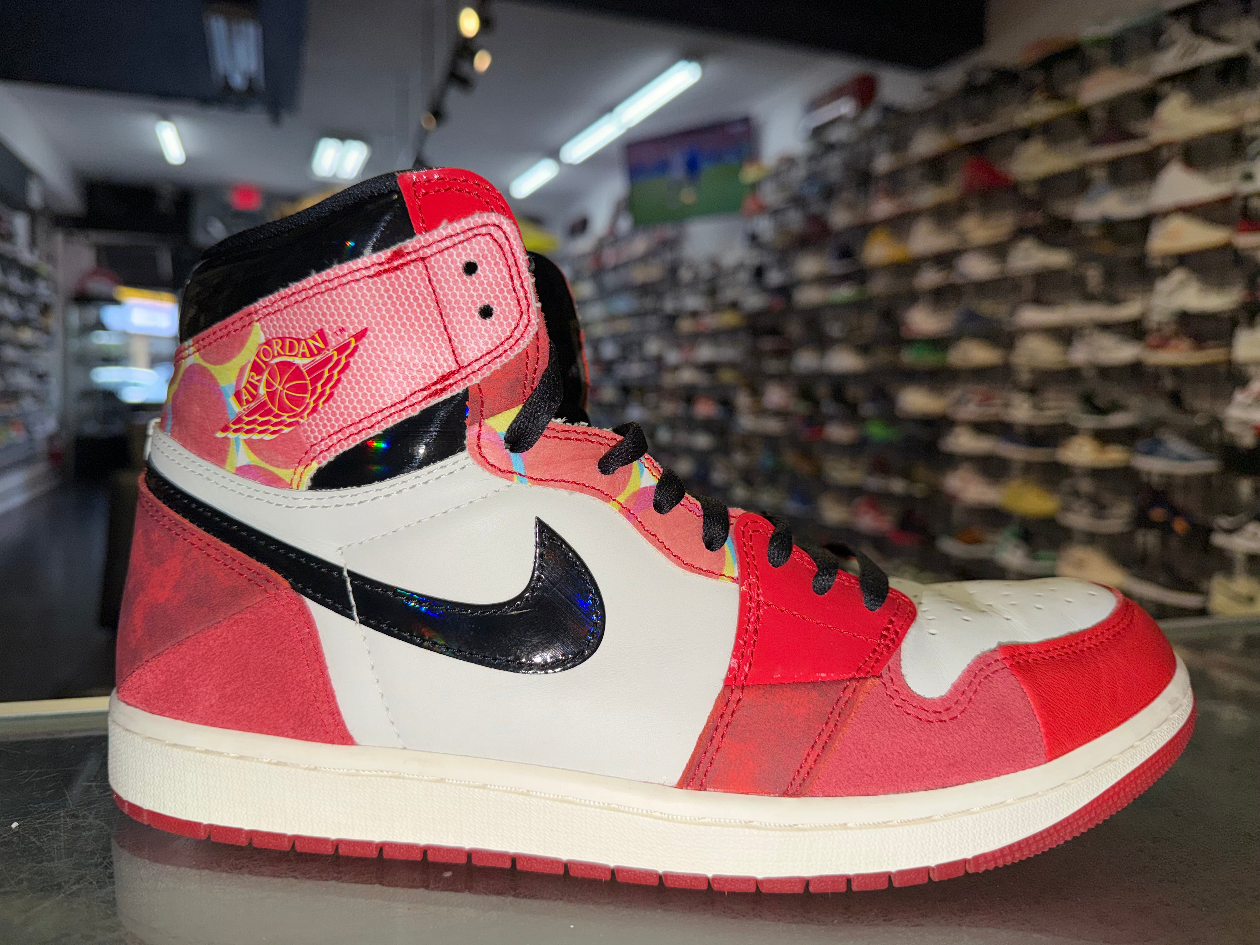 Size 11.5 Air Jordan 1 Spider-Man "Across the Spider-Verse"