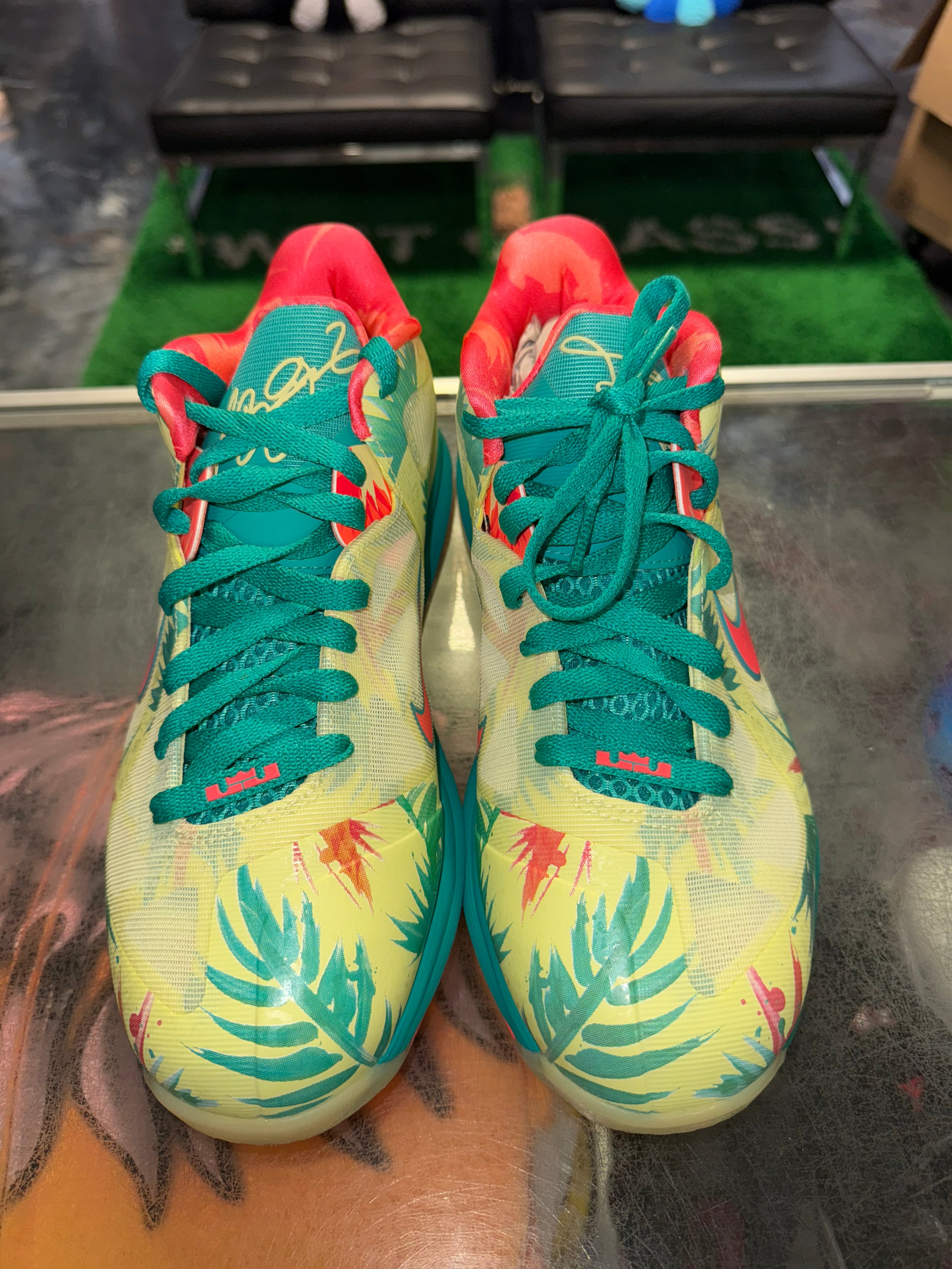 Size 8 Leborn 9 Low "Lebronald Palmer" Brand New