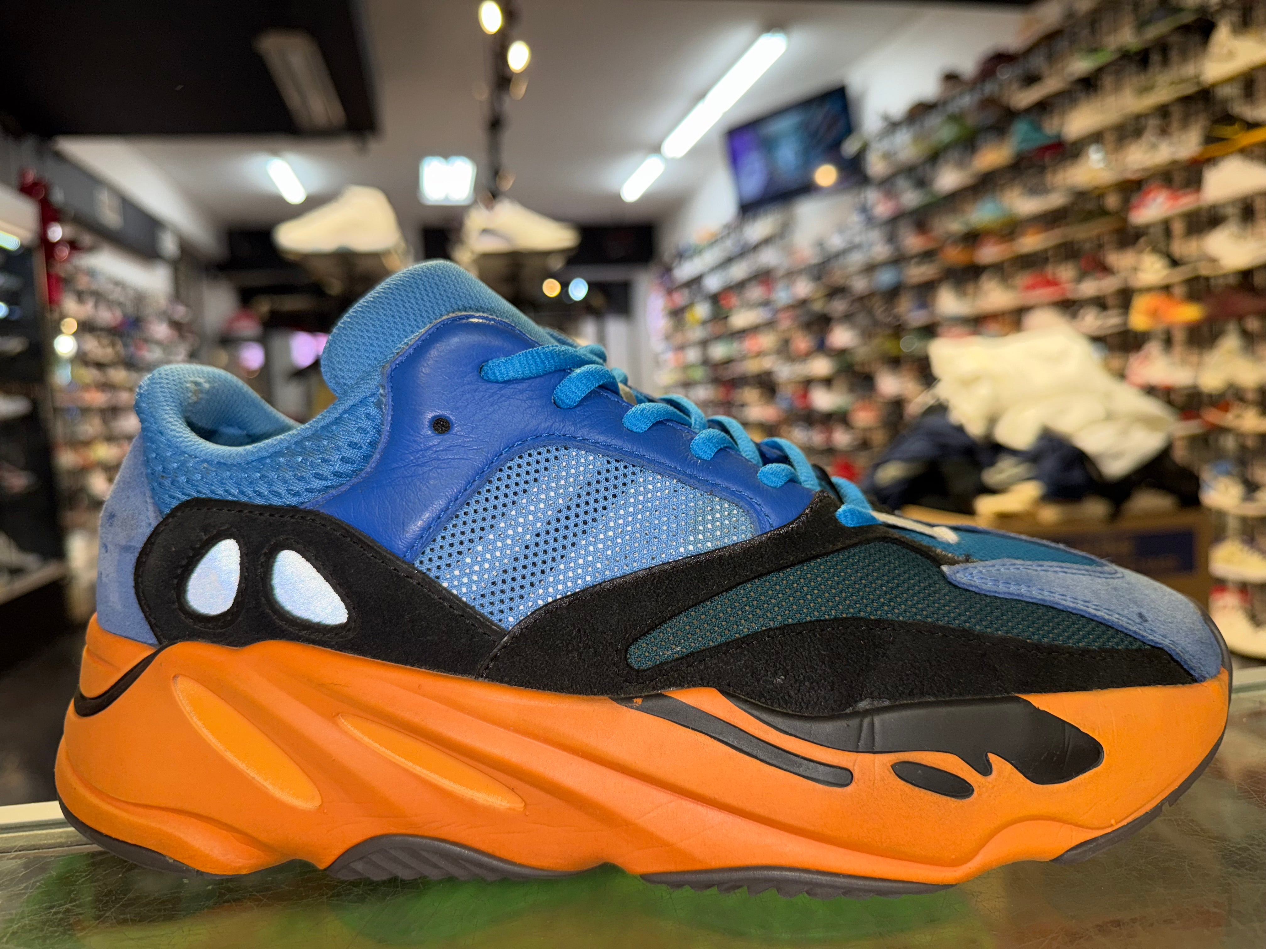 Size 10 Yeezy Boost 700 "Bright Blue"