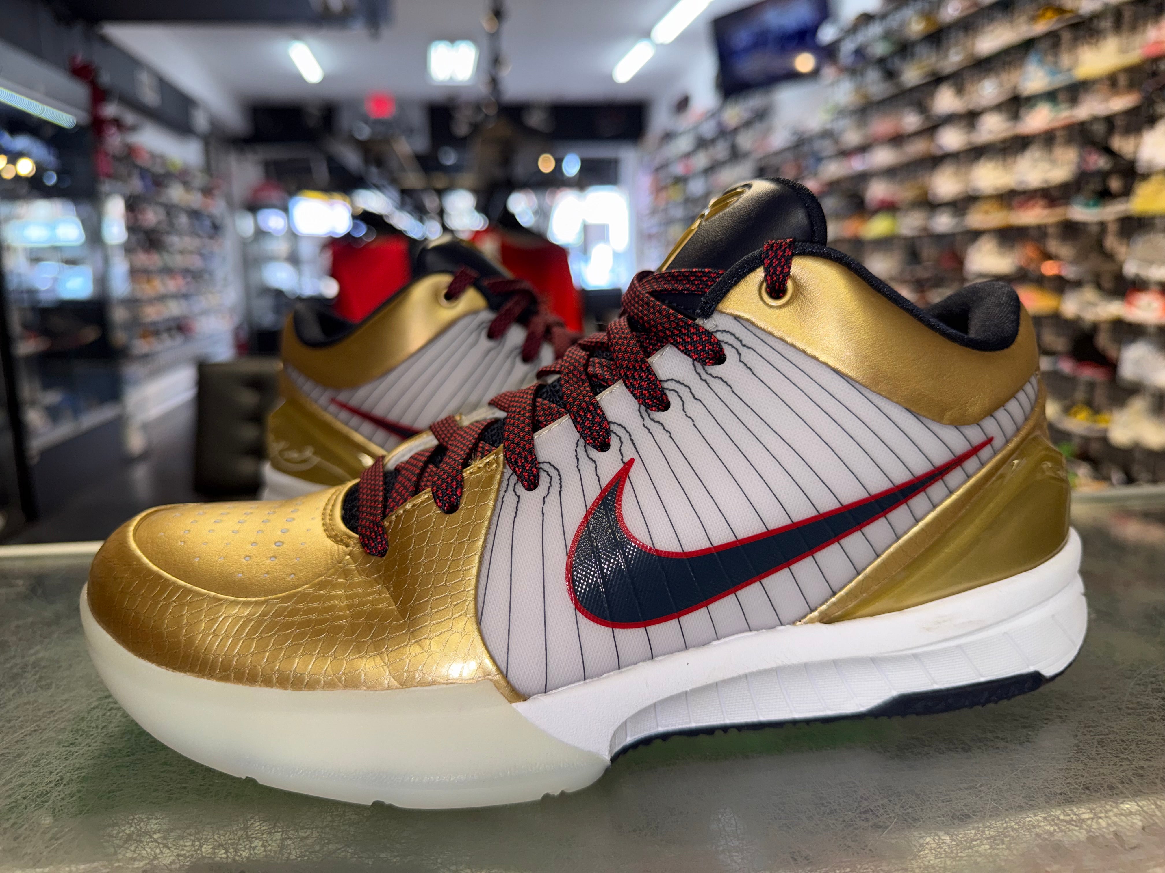 Size 7.5 Kobe 4 Protro “Gold Medal”