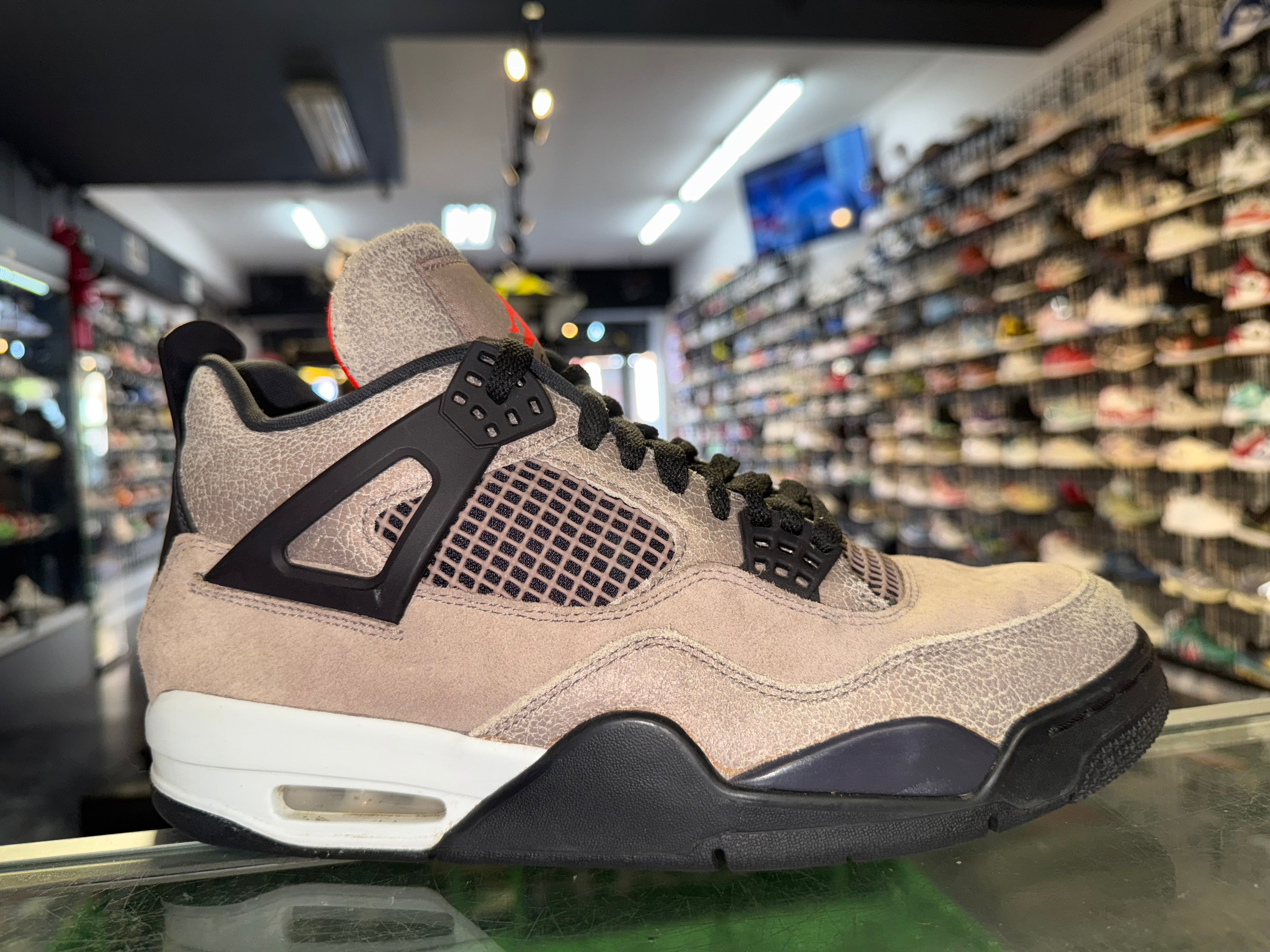 Size 9 Air Jordan 4 "Taupe Haze"