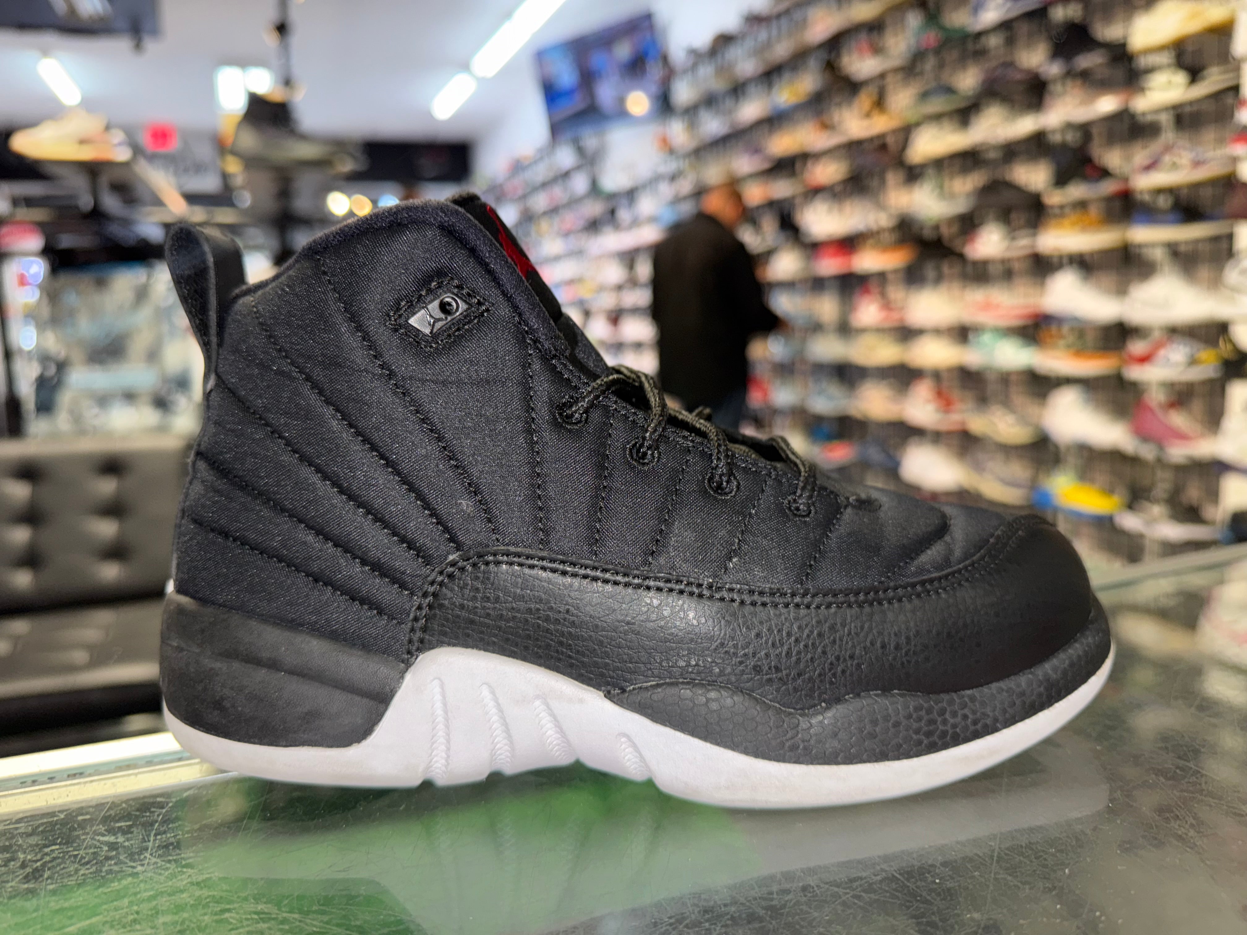 Size 2.5y Air Jordan 12 “Nylon" (PS)