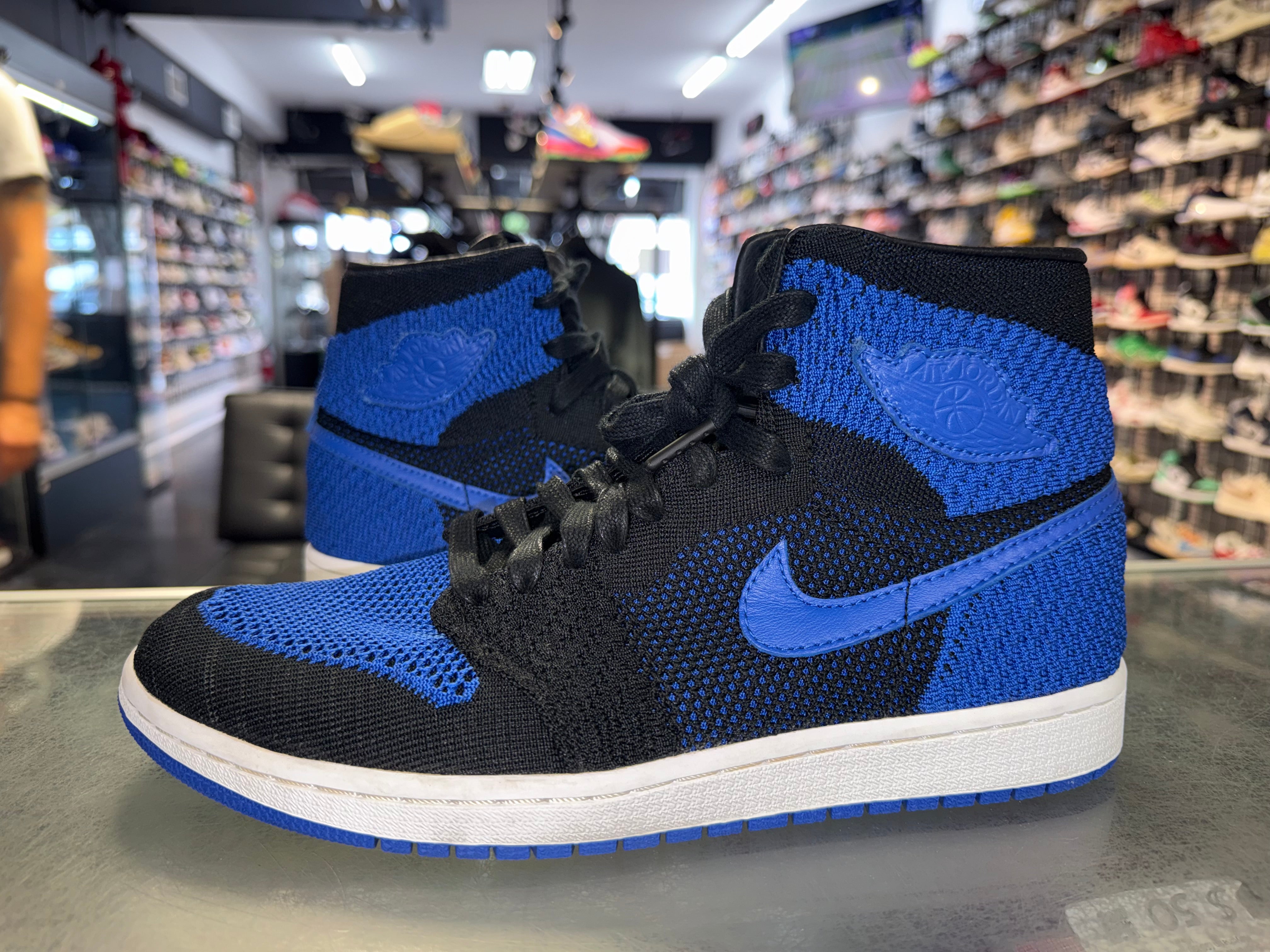 Size 10 Air Jordan 1 Flyknit "Royal"