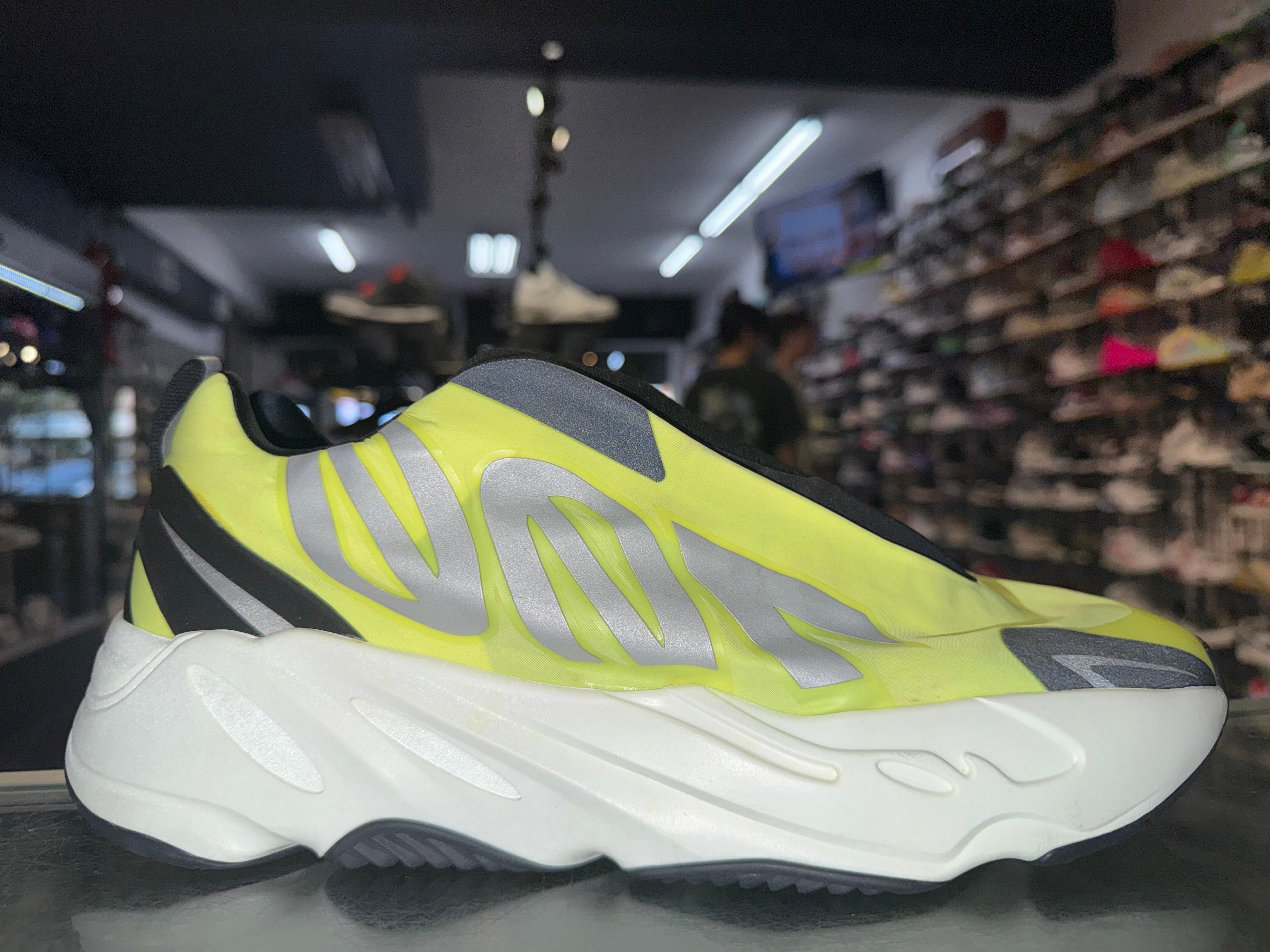 Size 12 Yeezy 700 MNVN Laceless "Phosphor"