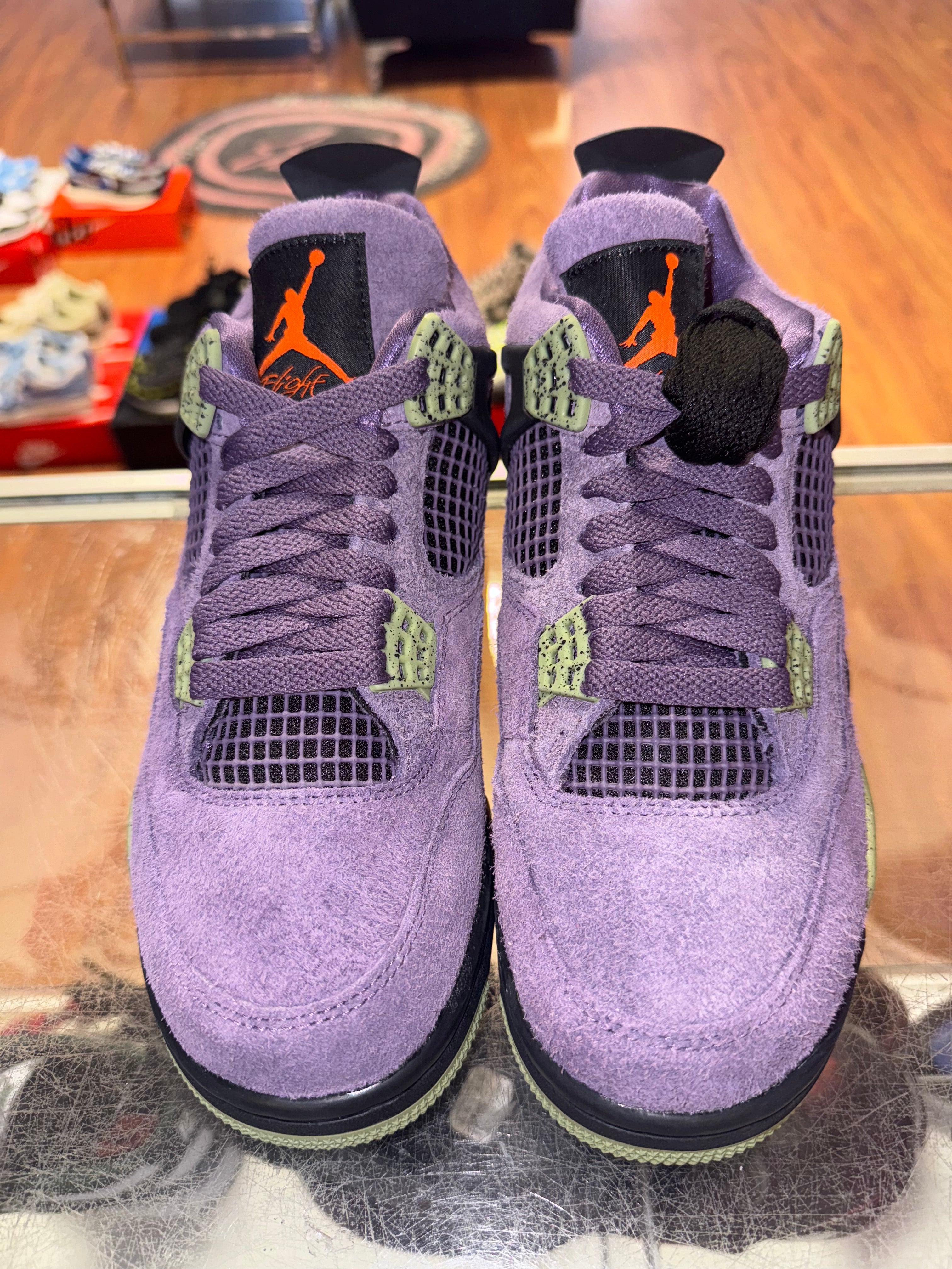 Size 5 (6.5W) Air Jordan 4 “Canyon Purple” Brand New
