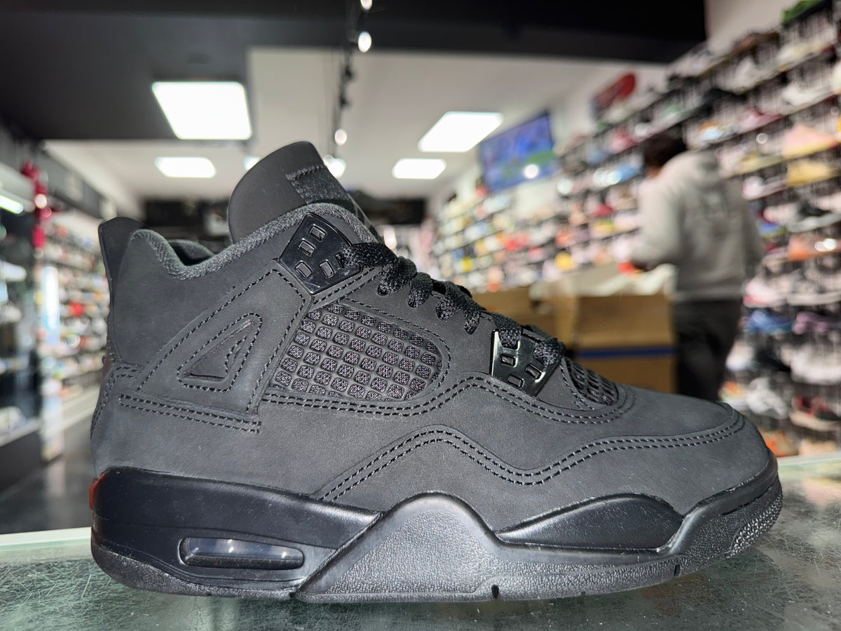 Air Jordan 4 GS Black Cat sneaker, new, size 5Y