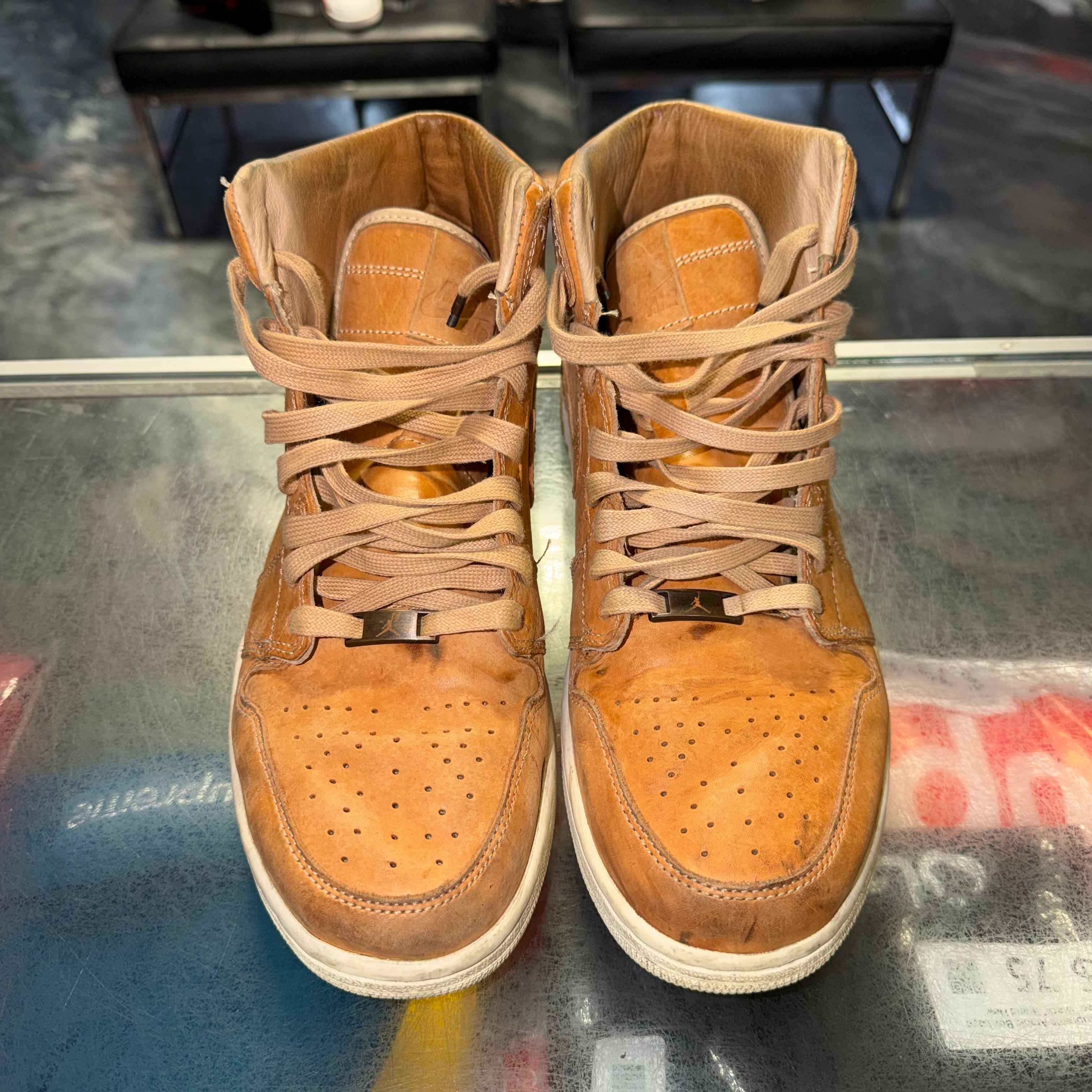 Size 11 Air Jordan 1 Pinnacle "Vanchetta Tan"