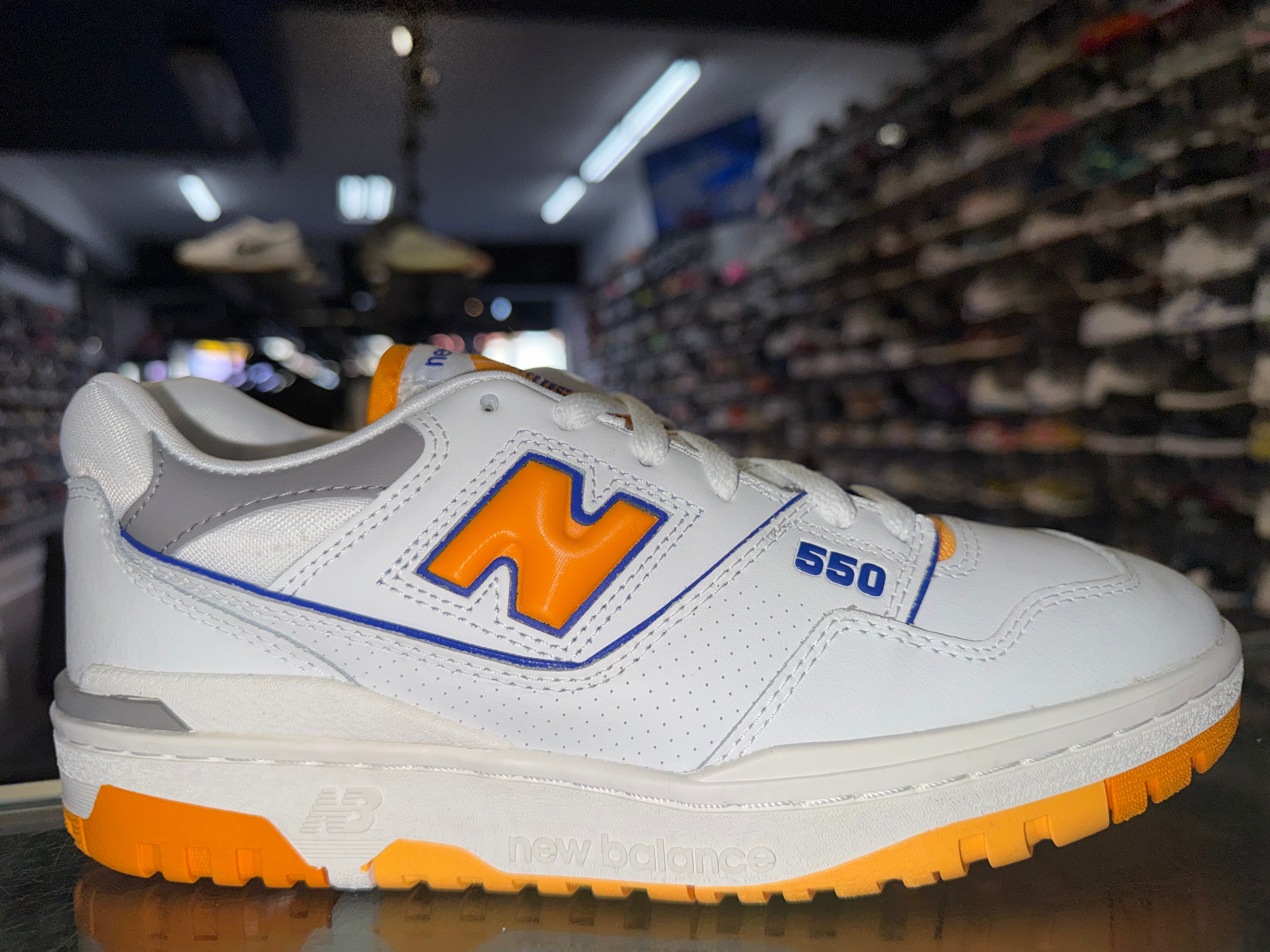 Size 7.5 New Balance 550 "Vibrant Orange" Brand New