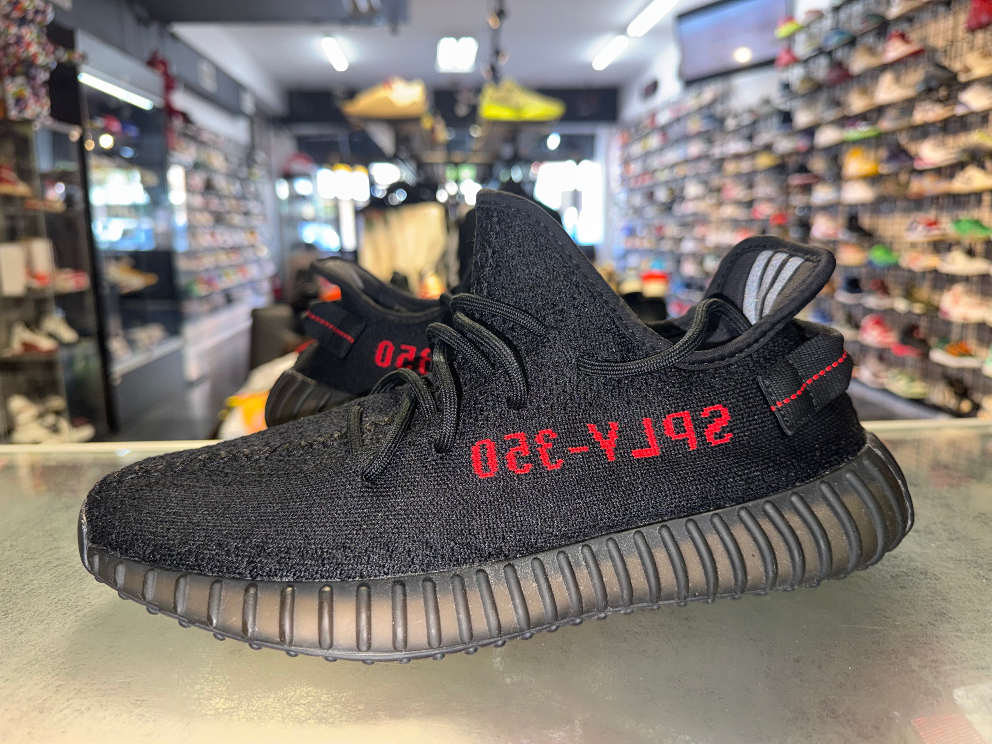 Size 9.5 Yeezy Boost 350 V2 "Bred"