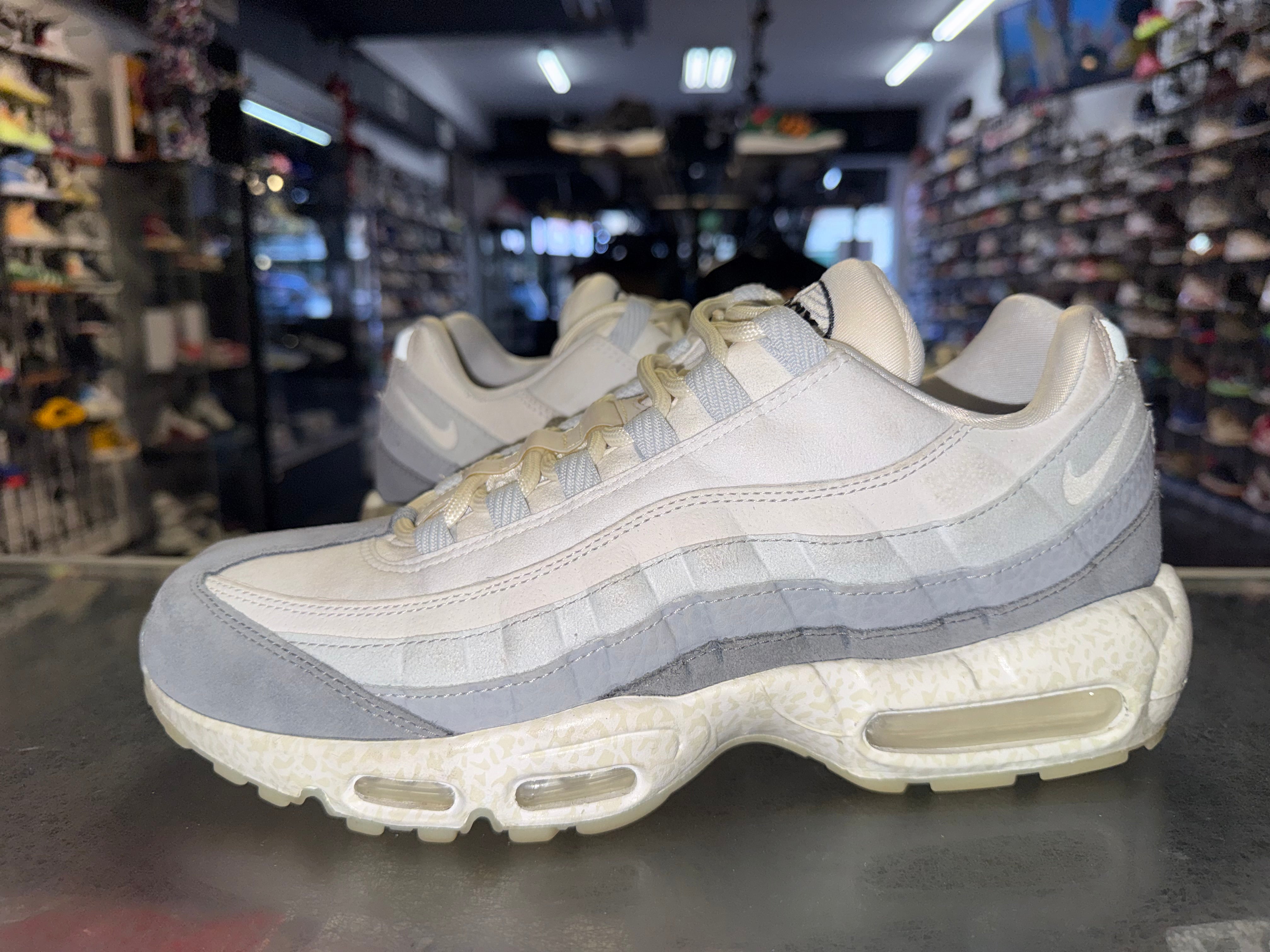 Size 11 Air Max 95 "Light Bone GID"