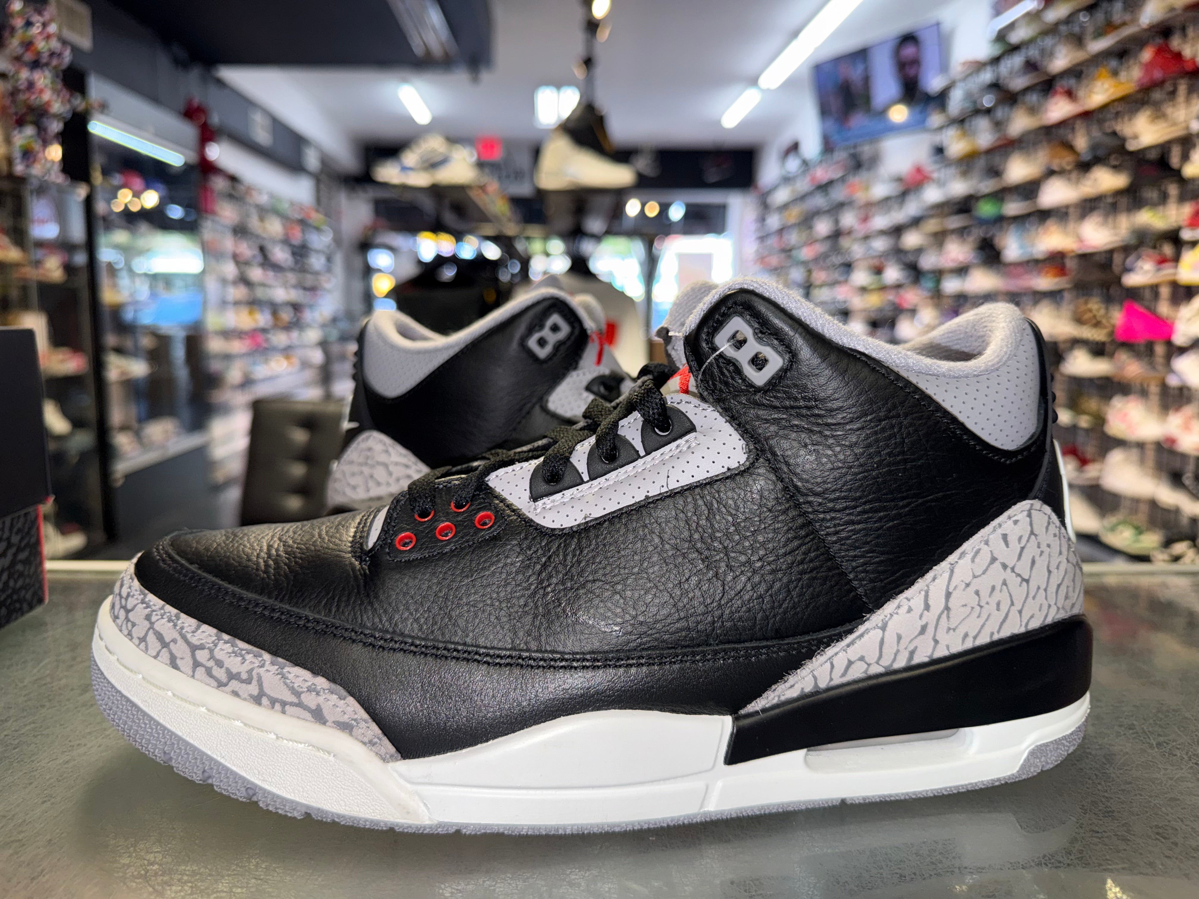 Size 12 Air Jordan 3 "Black Cement"
