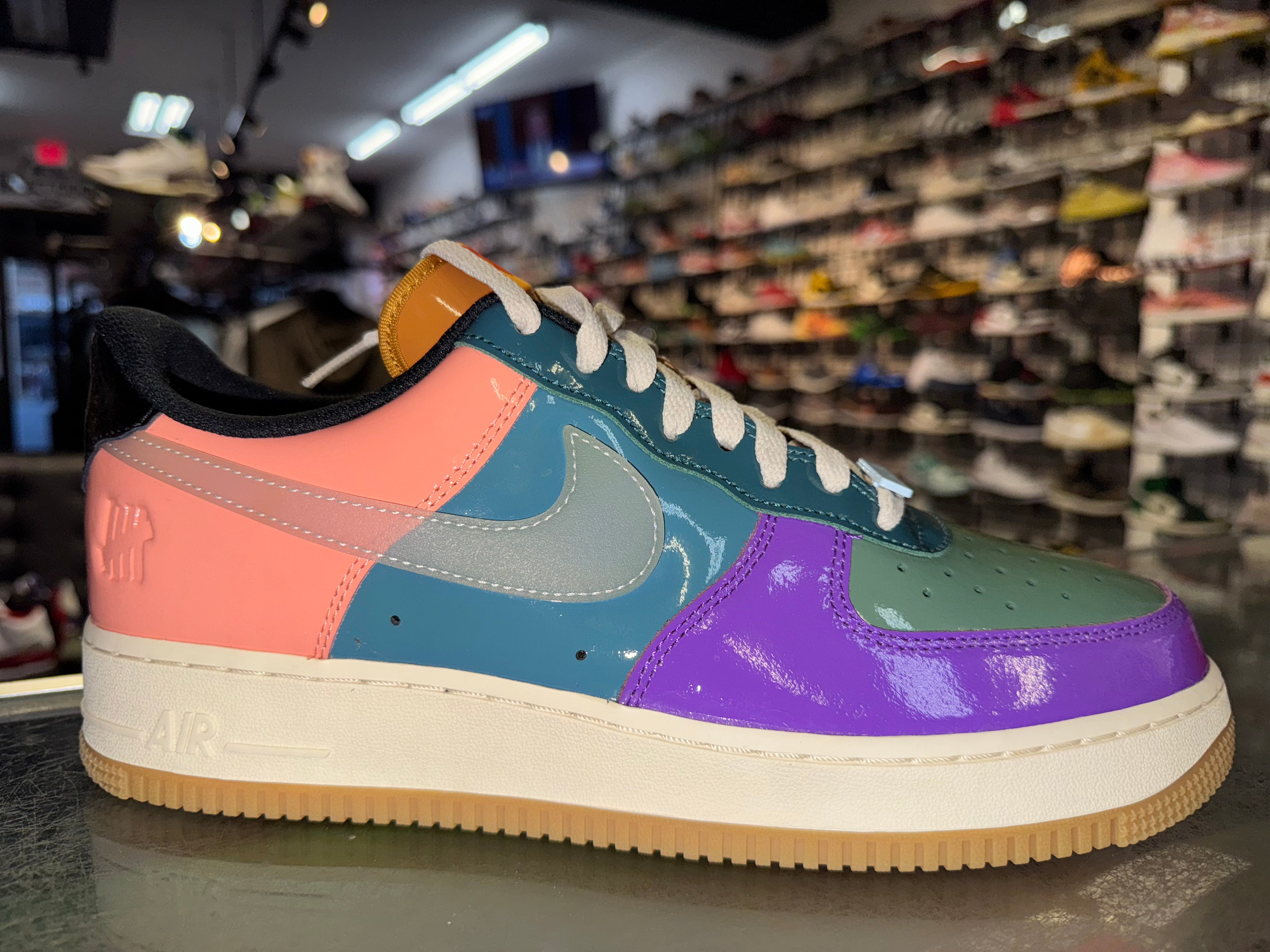 Size 11 Air Force 1 Undefeated "Patent Wild Berry" Brand New